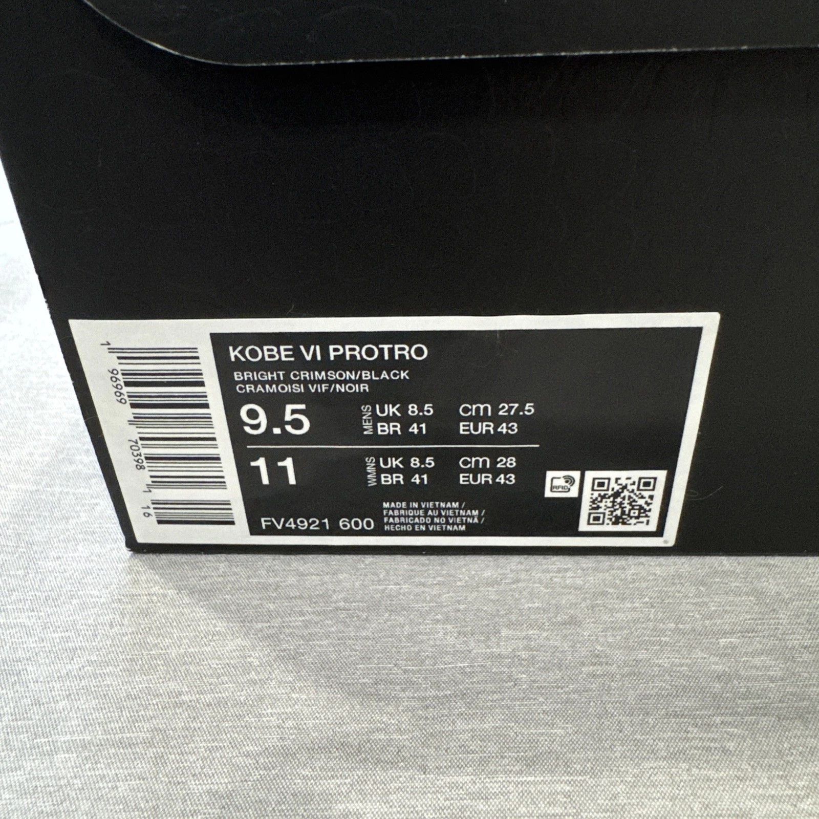 Nike New DS Nike Kobe 6 Protro Reverse Grinch Size US 9.5 / EU 42-43 - 8 Thumbnail