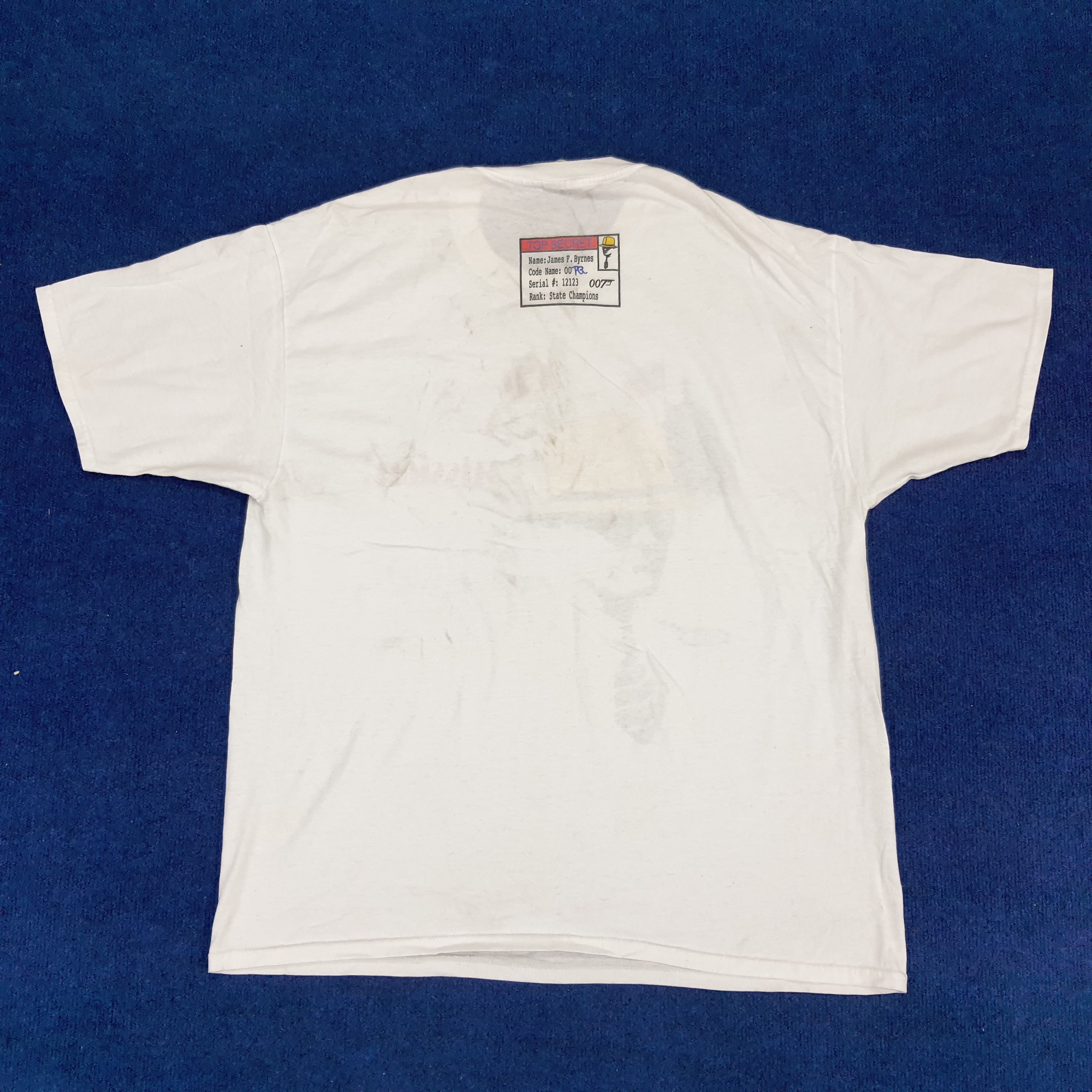 Vintage Vintage James Bond 007 On A Mission 90s Movie T-shirt Size US XL / EU 56 / 4 - 3 Thumbnail