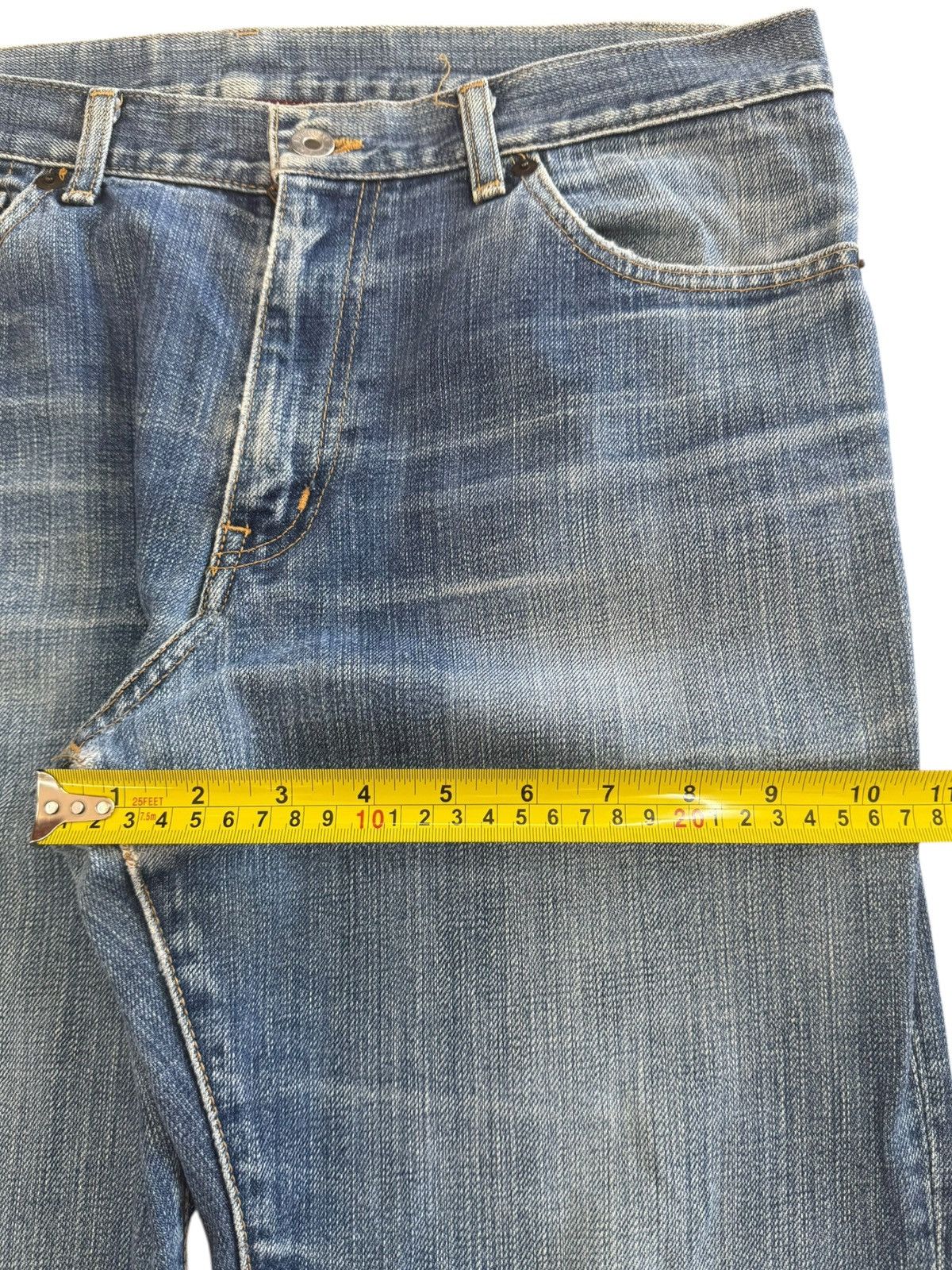 Takeo Kikuchi Vintage Takeo Kikuchi Blue Wash Wide Leg Japan Denim Size US 34 / EU 50 - 11 Thumbnail