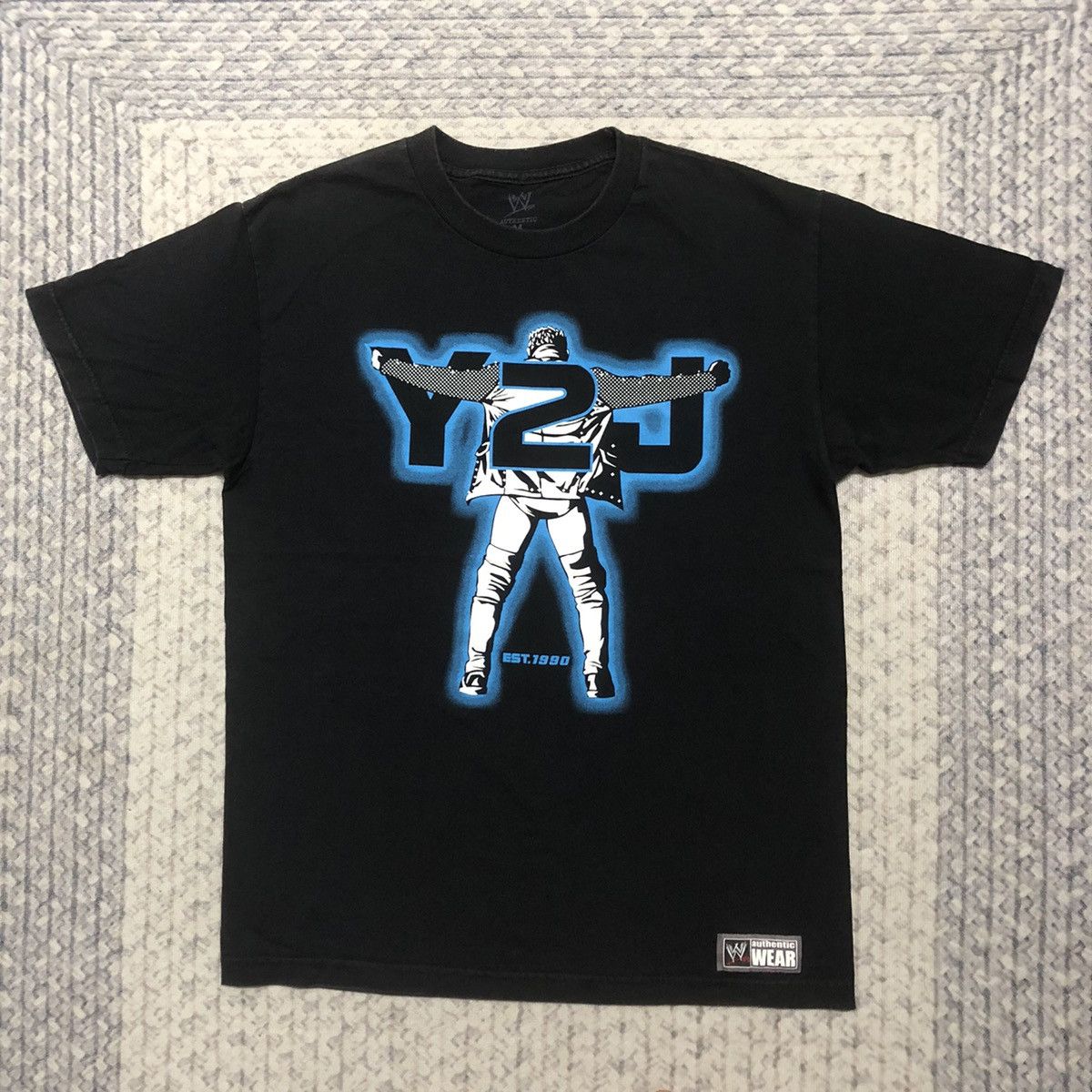WWE × WWF Rare WWF X Y2J ‘Always Imitated Can’t Be Duplicated’ Tees Size US S / EU 44-46 / 1 - 1 Thumbnail