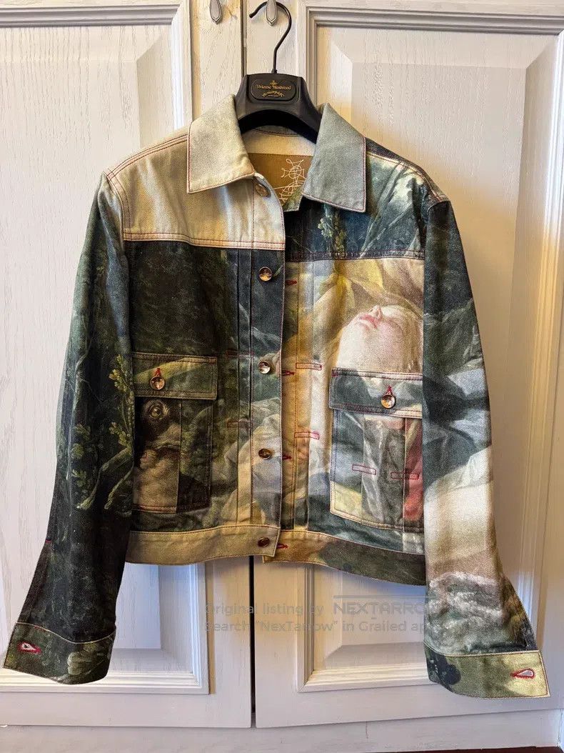 Vivienne Westwood Vivienne Westwood Oil painting series denim jacket Size S / US 4 / IT 40 - 2 Thumbnail