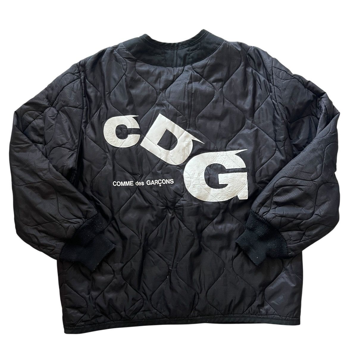Alpha Industries × CDG by Comme des Garcons Vintage 00s CDG Alpha Industries Liner Jacket Size US L / EU 52-54 / 3 - 1 Thumbnail