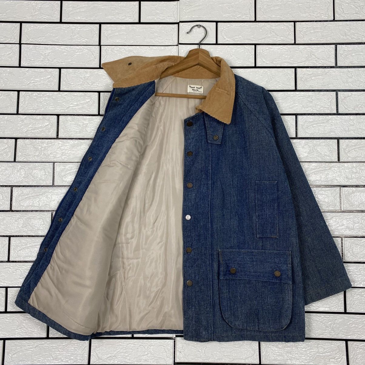 Japanese Brand Vintage Chore Work Denim Jacket Nalliya Issey Miyake Size US M / EU 48-50 / 2 - 12 Thumbnail