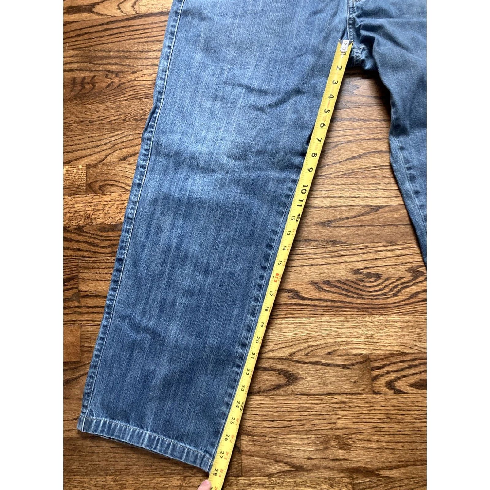 Ermenegildo Zegna VINTAGE Ermenegildo Zegna Jeans Mens 42 Blue Denim Straight Leg Made In Italy Size US 42 / EU 58 - 4 Thumbnail