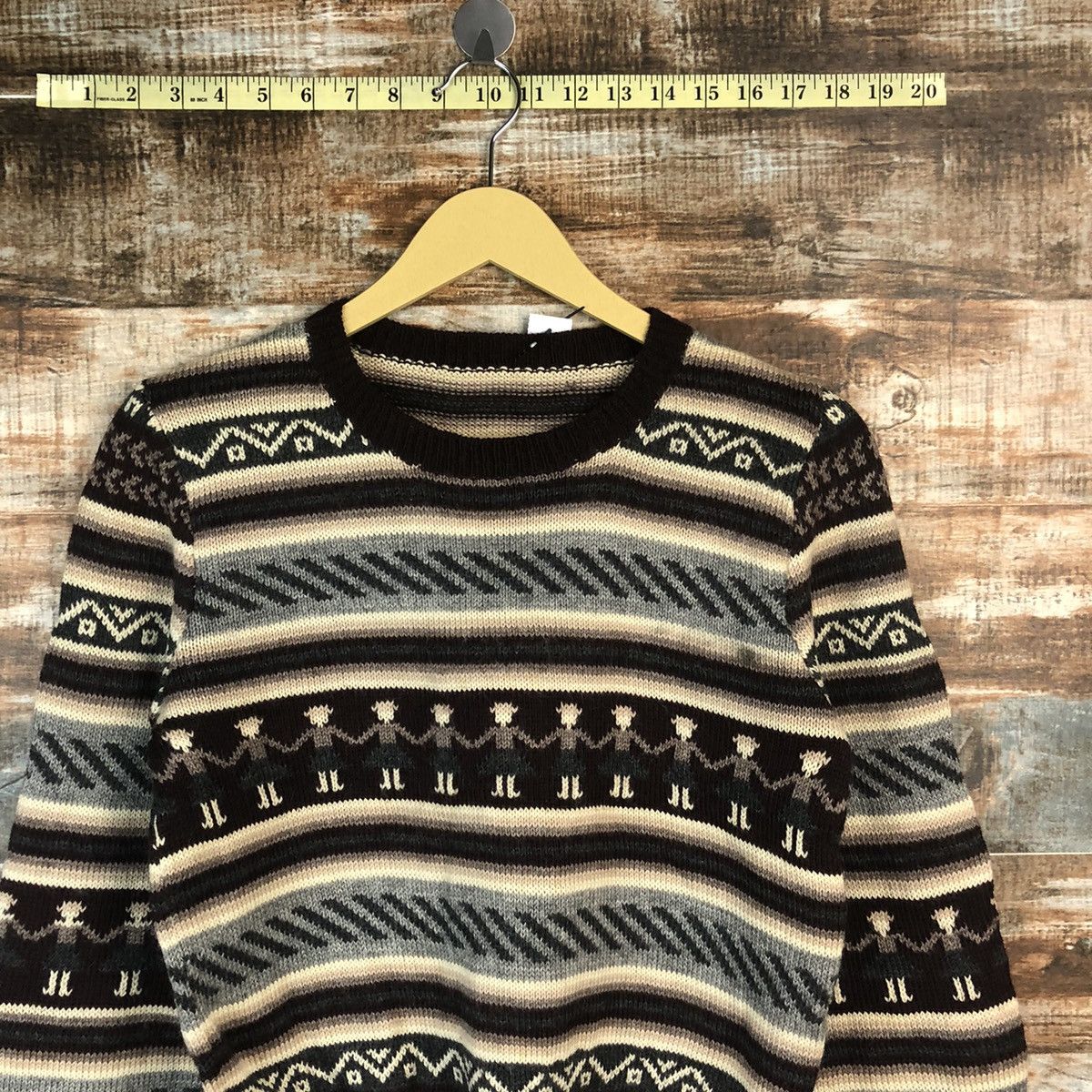 Vintage Japanese Brand Brown Knitwear #A1869 Size US XS / EU 42 / 0 - 5 Thumbnail