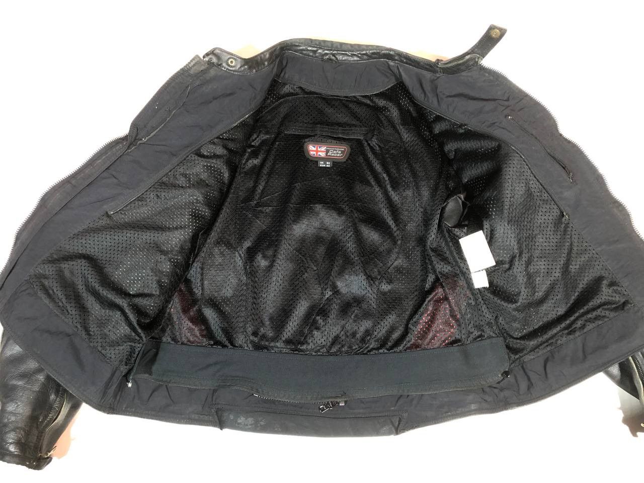 Vintage Frank Thomas Motorcycle Moto Leather Jacket Racing Vintage Size US XXL / EU 58 / 5 - 15 Thumbnail