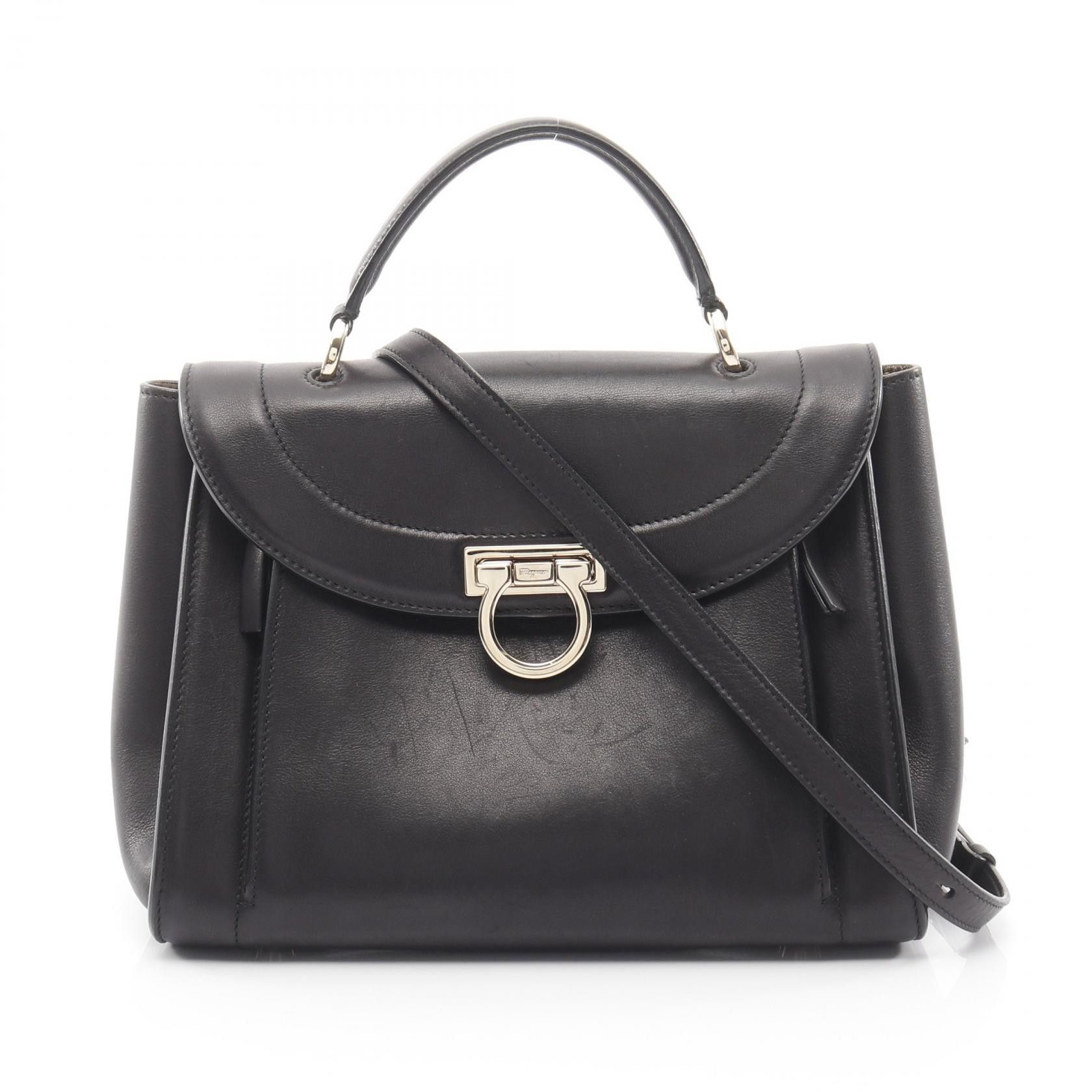 Salvatore Ferragamo Salvatore Ferragamo Salvatore Ferragamo Sofia Rainbow Leather Handbag Leather Handbag DUTY FREE for USA Size ONE SIZE - 1 Thumbnail
