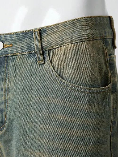 Japanese Brand Atsuko x Riyo Washed Vintage Y2k Shorts Jorts Denim Size US 32 / EU 48 - 7 Thumbnail