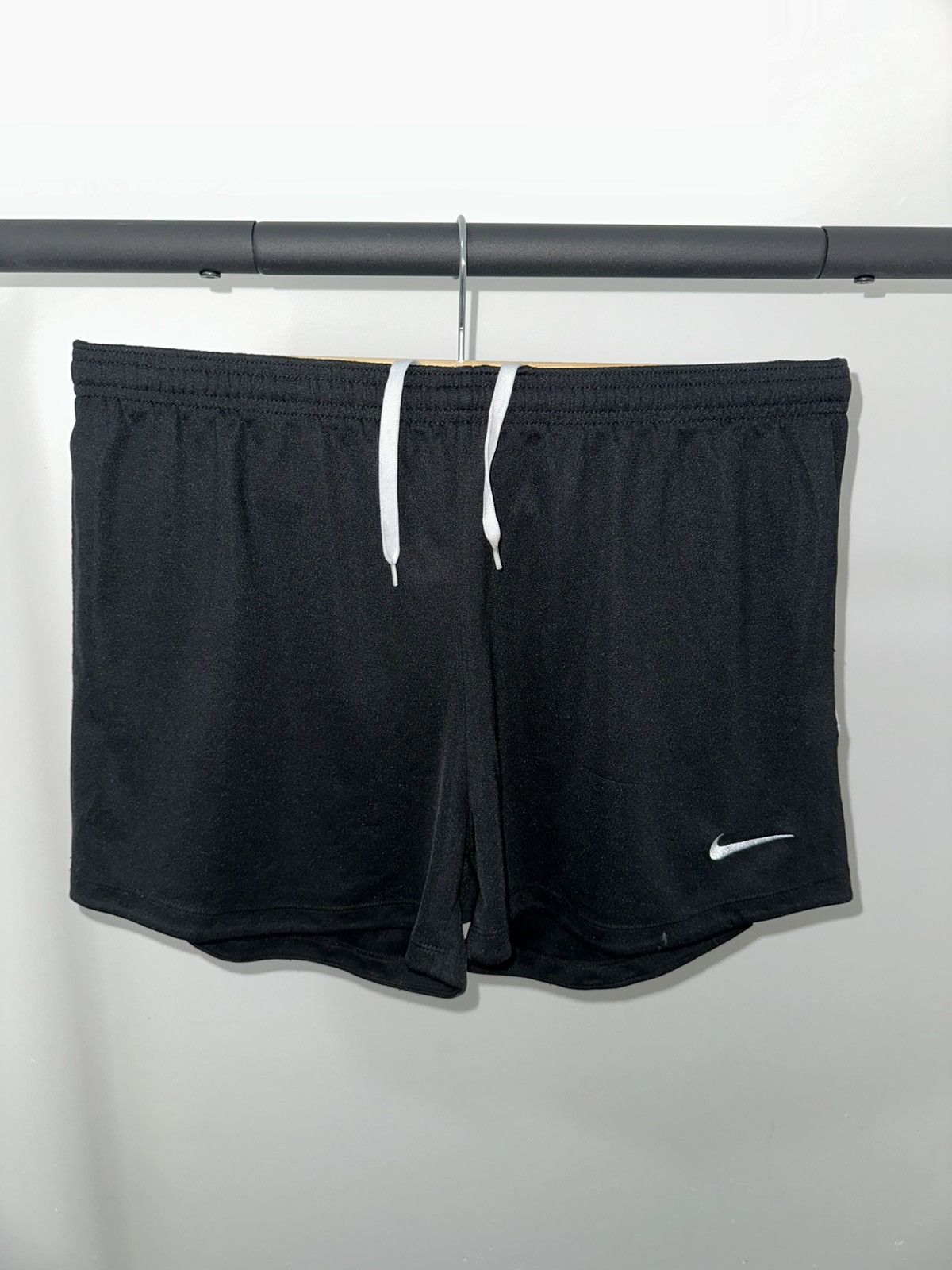 Nike Nike dri Fit black and white running shorts size medium Size 25" / US 0 / IT 36 - 1 Thumbnail