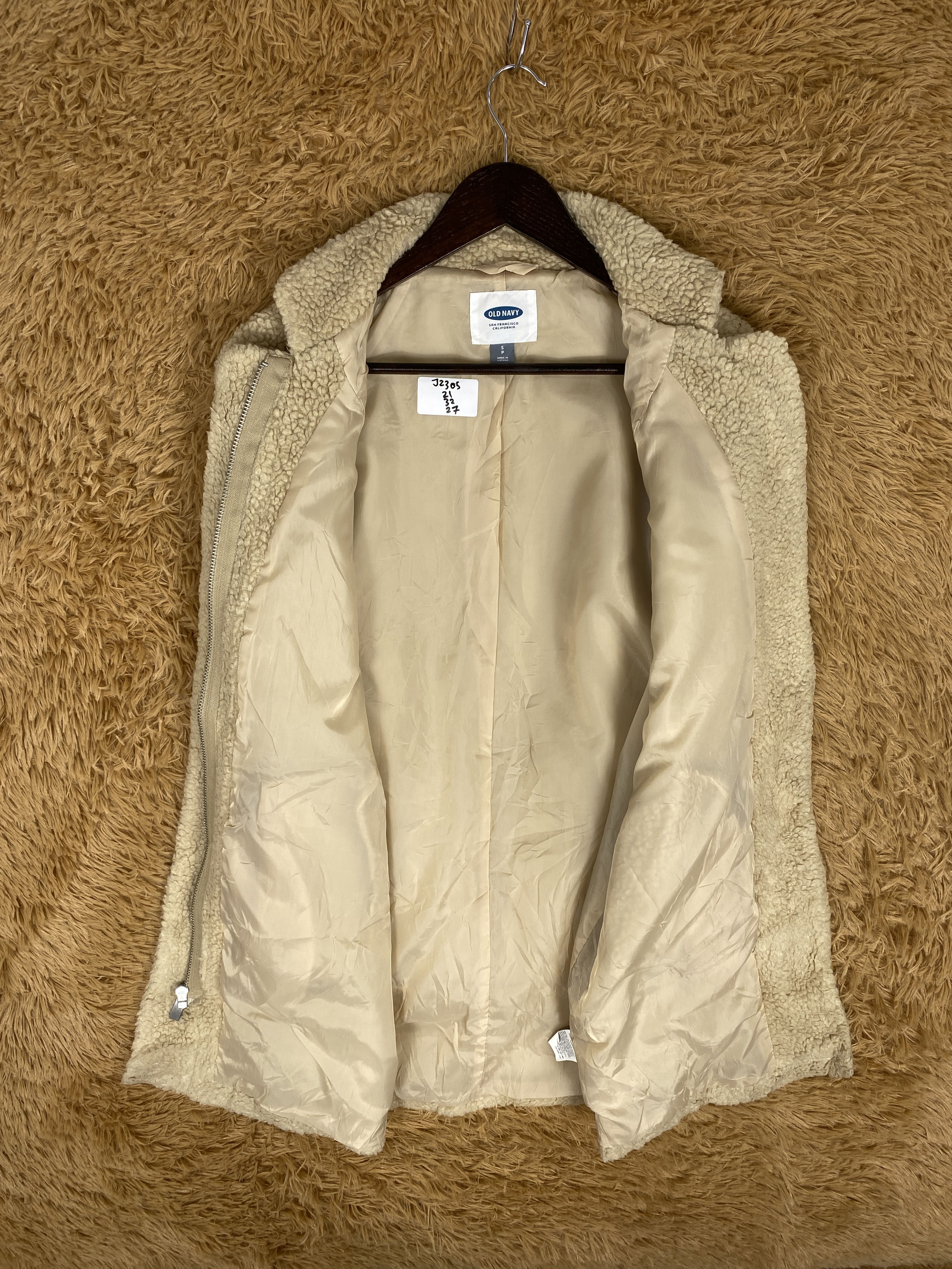 Old Navy Vintage Old Navy Fleece Long Jacket J2305 Size US S / EU 44-46 / 1 - 6 Thumbnail