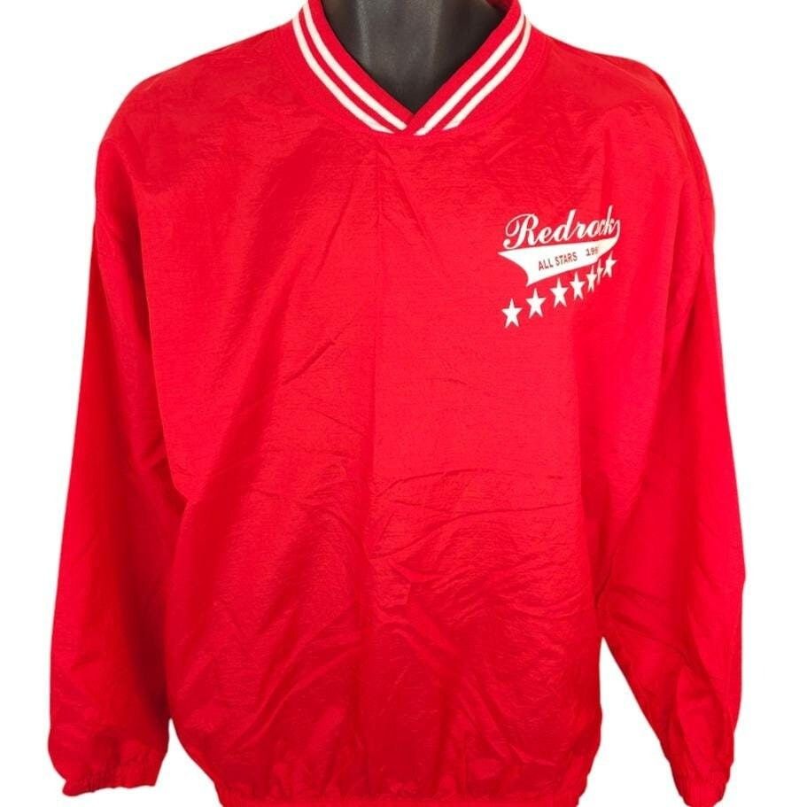 Vintage Vintage Redrock Little League Windbreaker Jacket Mens Medium Size US M / EU 48-50 / 2 - 1 Thumbnail