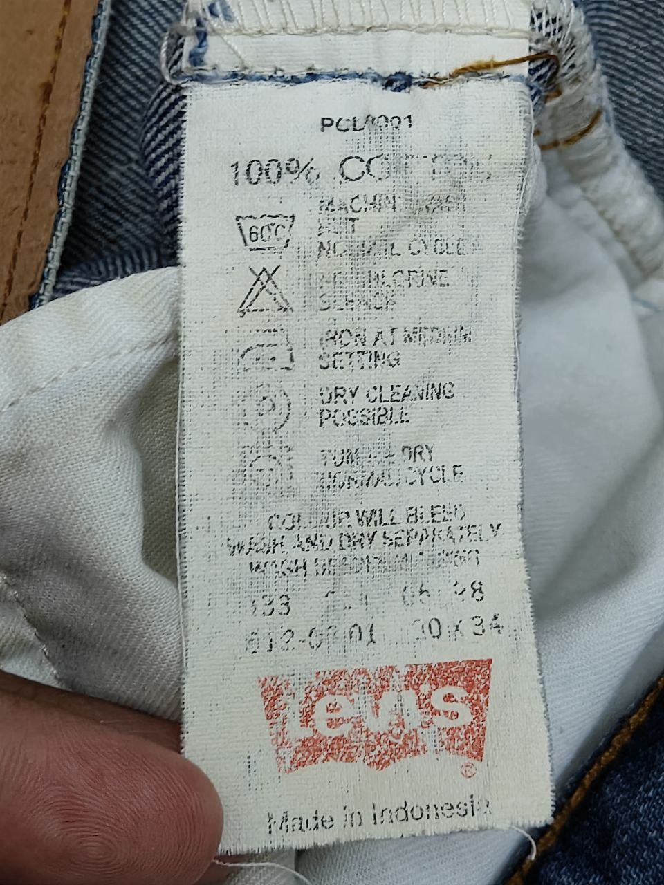Levi's 90s Vintage Levis 512: Distressed Denim Size US 30 / EU 46 - 6 Thumbnail