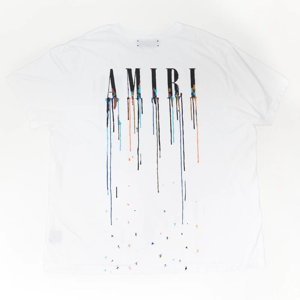 Amiri AMIRI PAINT DRIP CORE LOGO T-SHIRT Size US XXL / EU 58 / 5 - 2 Thumbnail