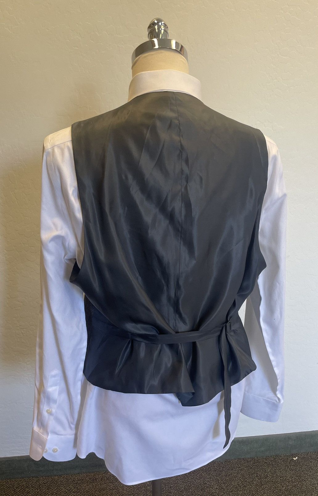 John Varvatos Flat Front Trouser & Matching Waistcoat Size US 40 / EU 56 - 4 Thumbnail