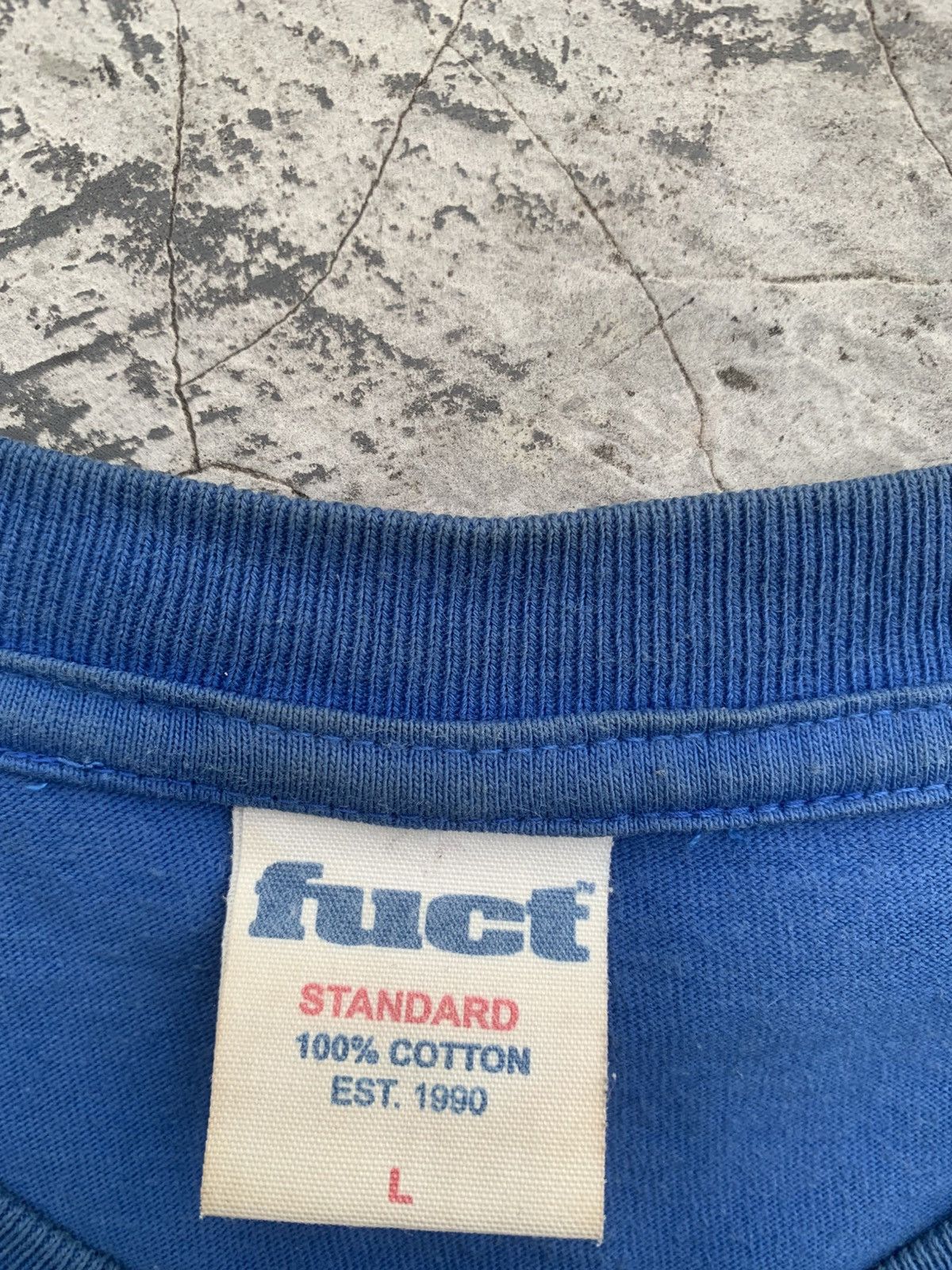 FUCT Vtg FUCT OG Logo Blue Tee Size US L / EU 52-54 / 3 - 5 Thumbnail