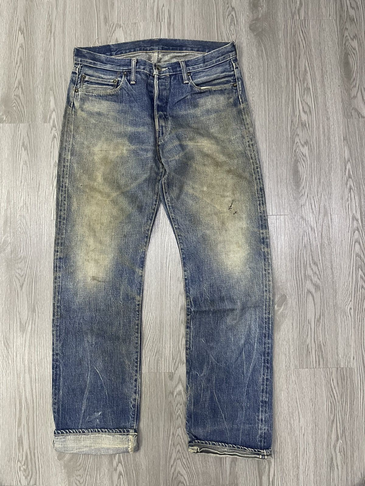 Spellbound Vintage spellbound Japan selvedges distressed denim Size US 32 / EU 48 - 1 Thumbnail