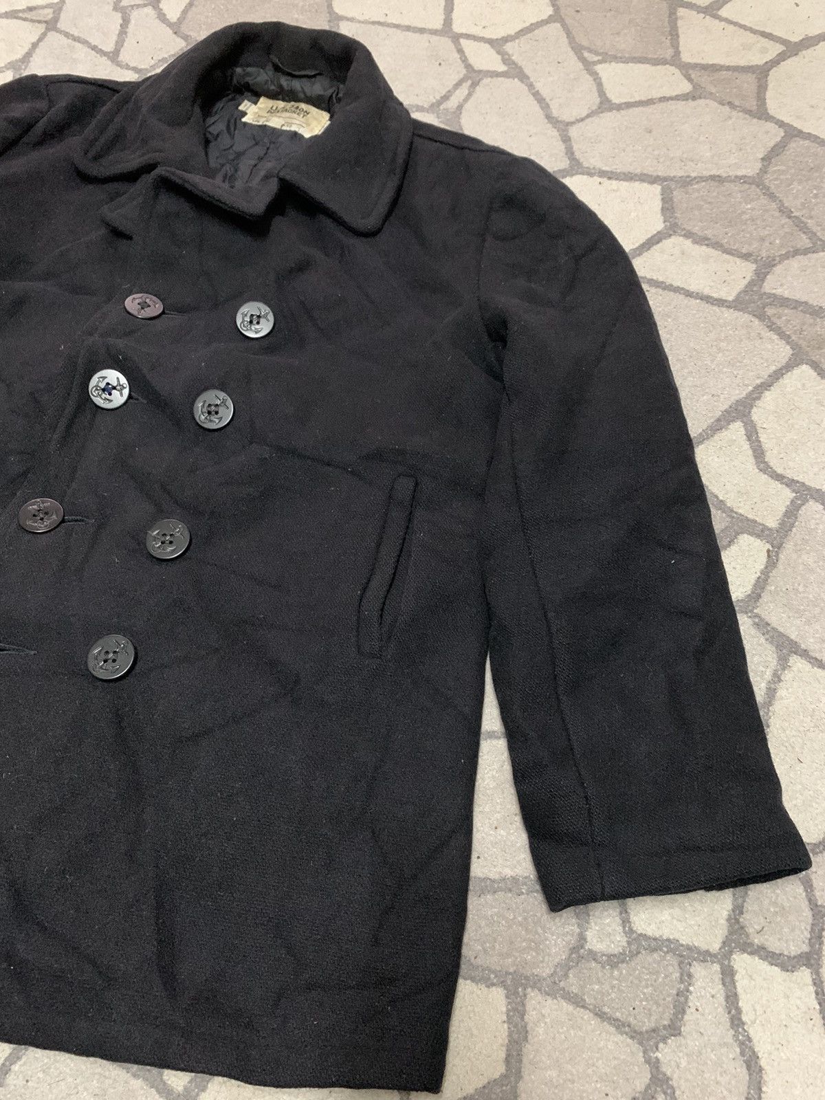 Schott Vintage Schott US 740N Pea Jacket Wool Size US L / EU 52-54 / 3 - 3 Thumbnail