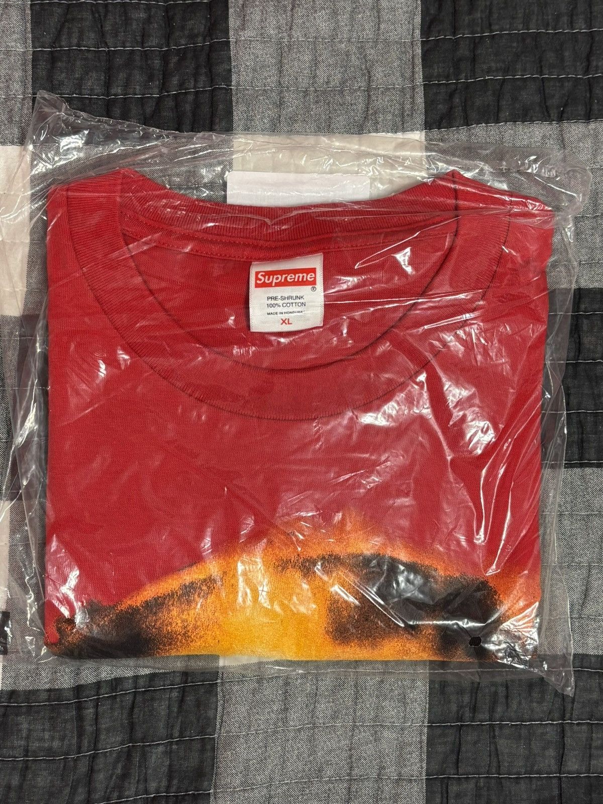 Supreme Supreme Red Grim Reaper Tee Size US XL / EU 56 / 4 - 3 Thumbnail