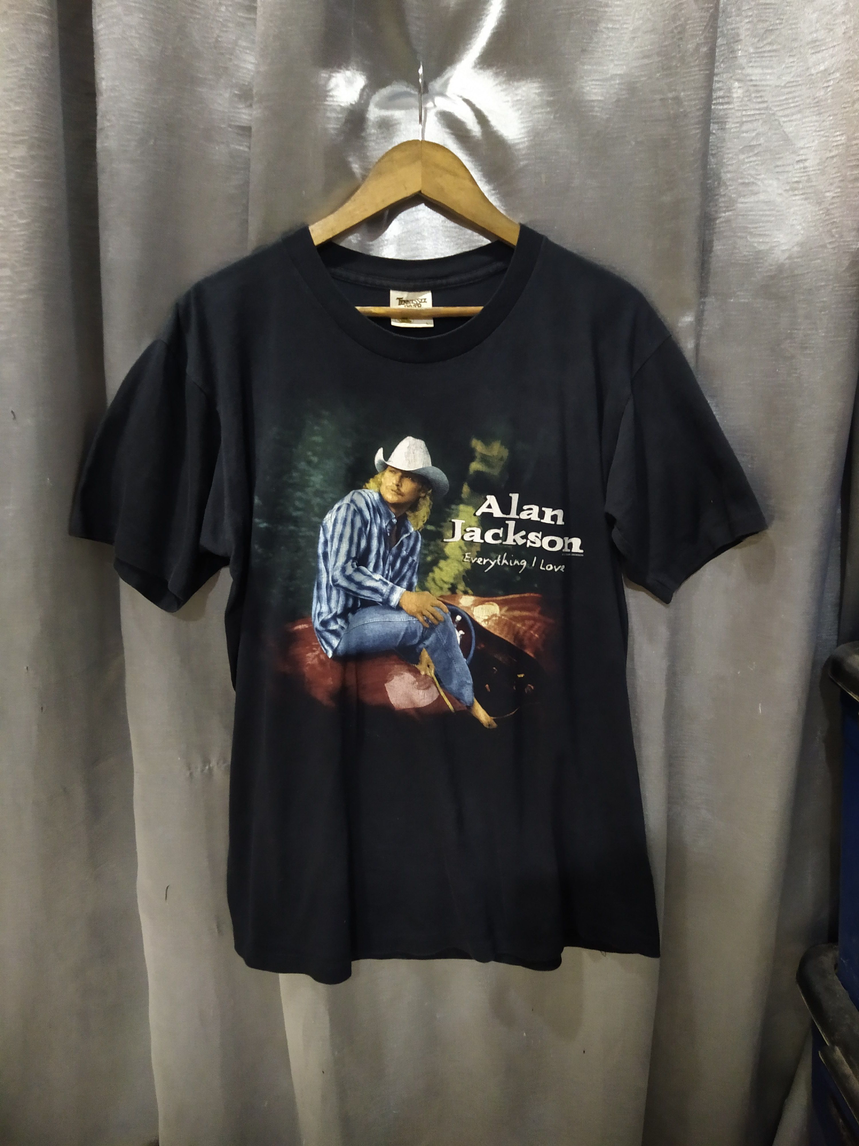 Legendary Goods Rare Vintage Alan Jackson 1996 "Everything I Love" Size US L / EU 52-54 / 3 - 1 Thumbnail