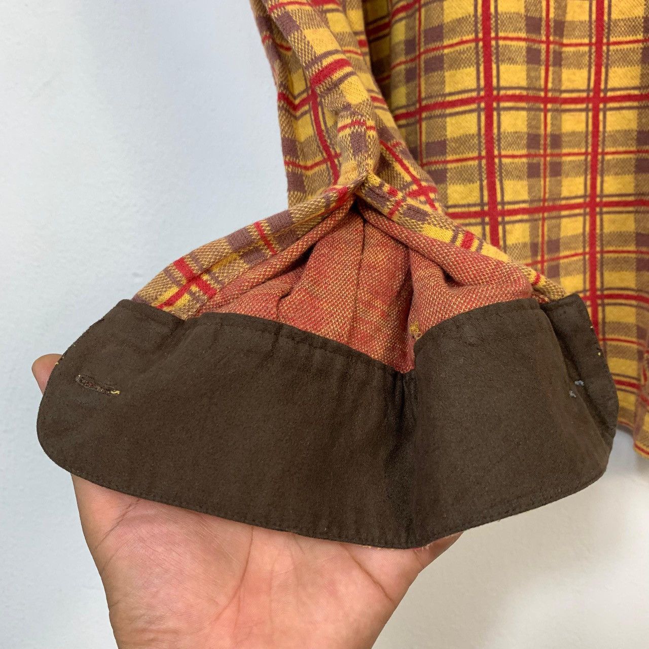 Yves Saint Laurent VTG YSL Yves Saint Laurent Check Flannel Shirt Long Sleeve Size US L / EU 52-54 / 3 - 12 Thumbnail