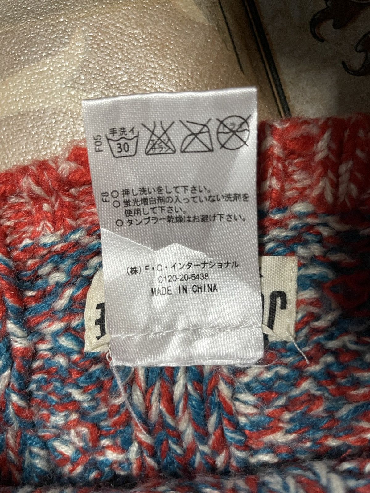 Disney × Japanese Brand Vtg Denim Dungaree X Mickey Mouse knitted Beanie Size ONE SIZE - 9 Thumbnail