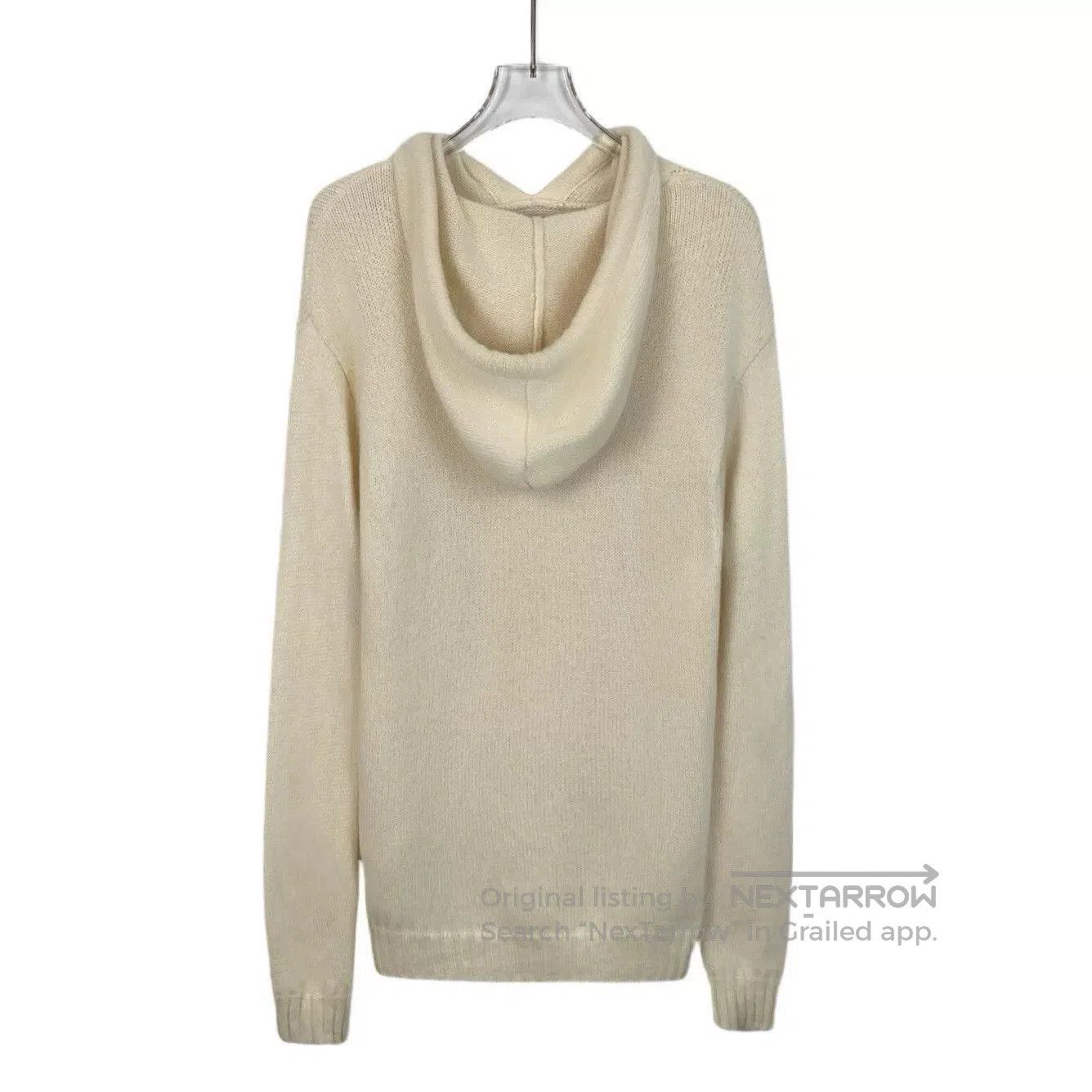 Other beige hooded cable knit sweater XS. Size US XS / EU 42 / 0 - 2 Thumbnail