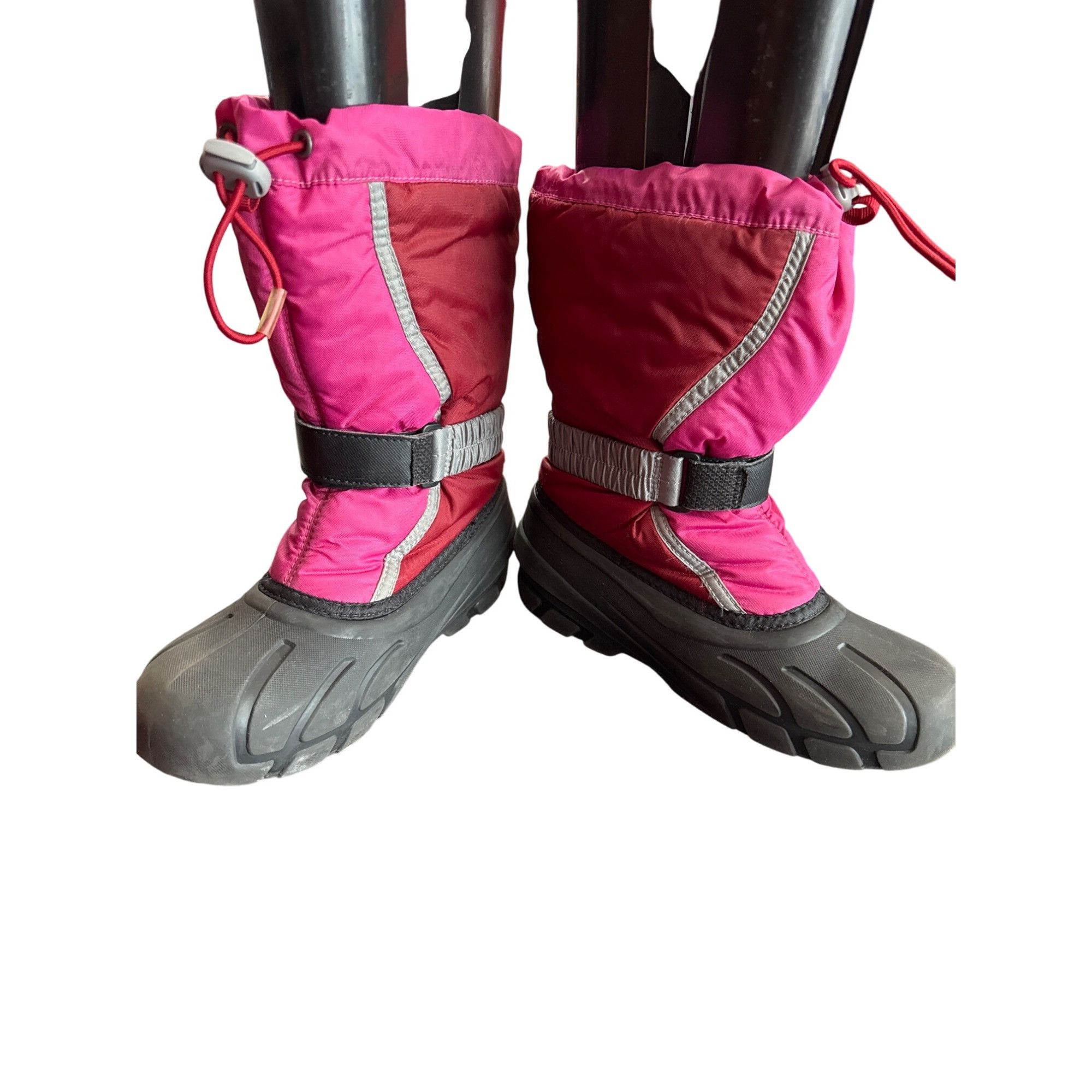 SOREL Sorel Womens Red Pink black Waterproof Winter Boots Size 5 S Size US 5 / IT 35 - 1 Thumbnail