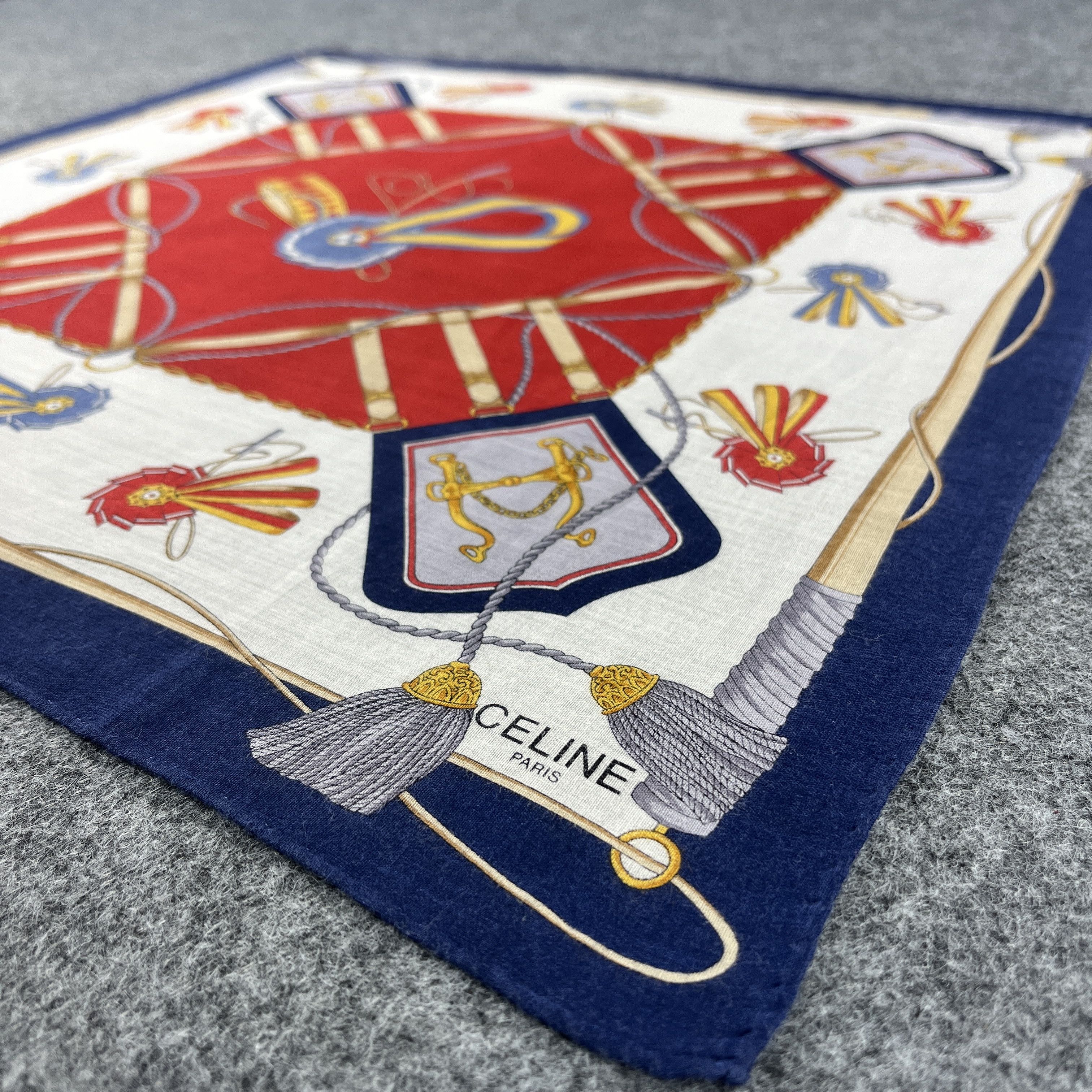 Vintage Vintage CelinE Handkerchief / Bandana / Neckerchief B140 Size ONE SIZE - 5 Thumbnail