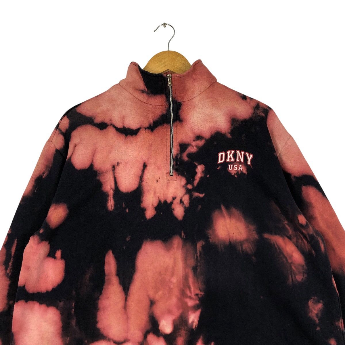 DKNY × Vintage Vintage DKNY Rework Sweatshirt Jumper Large Size Size US L / EU 52-54 / 3 - 2 Thumbnail