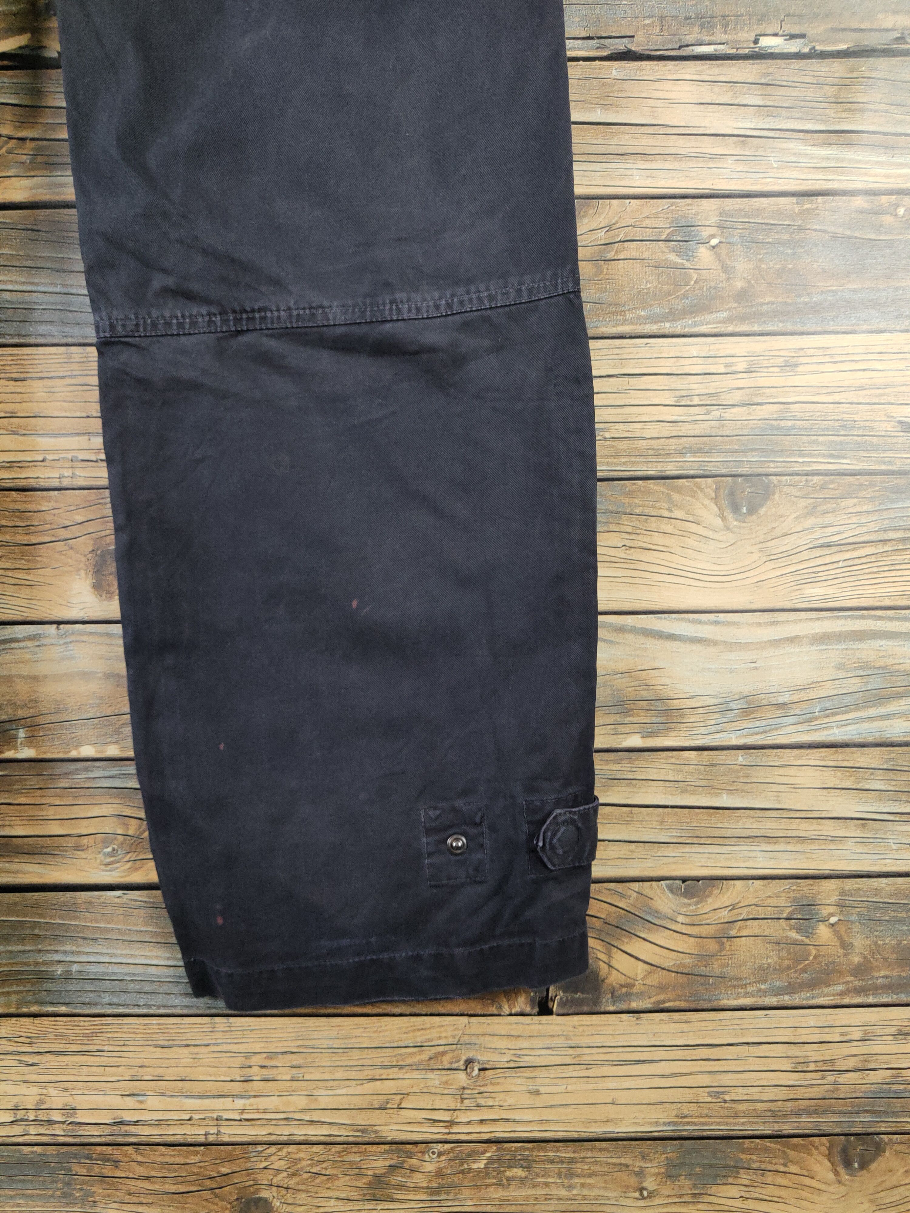 291295=Homme DL 291295 Homme Black Multipocket Tactical Cargo Pants #1335 Size US 32 / EU 48 - 13 Thumbnail