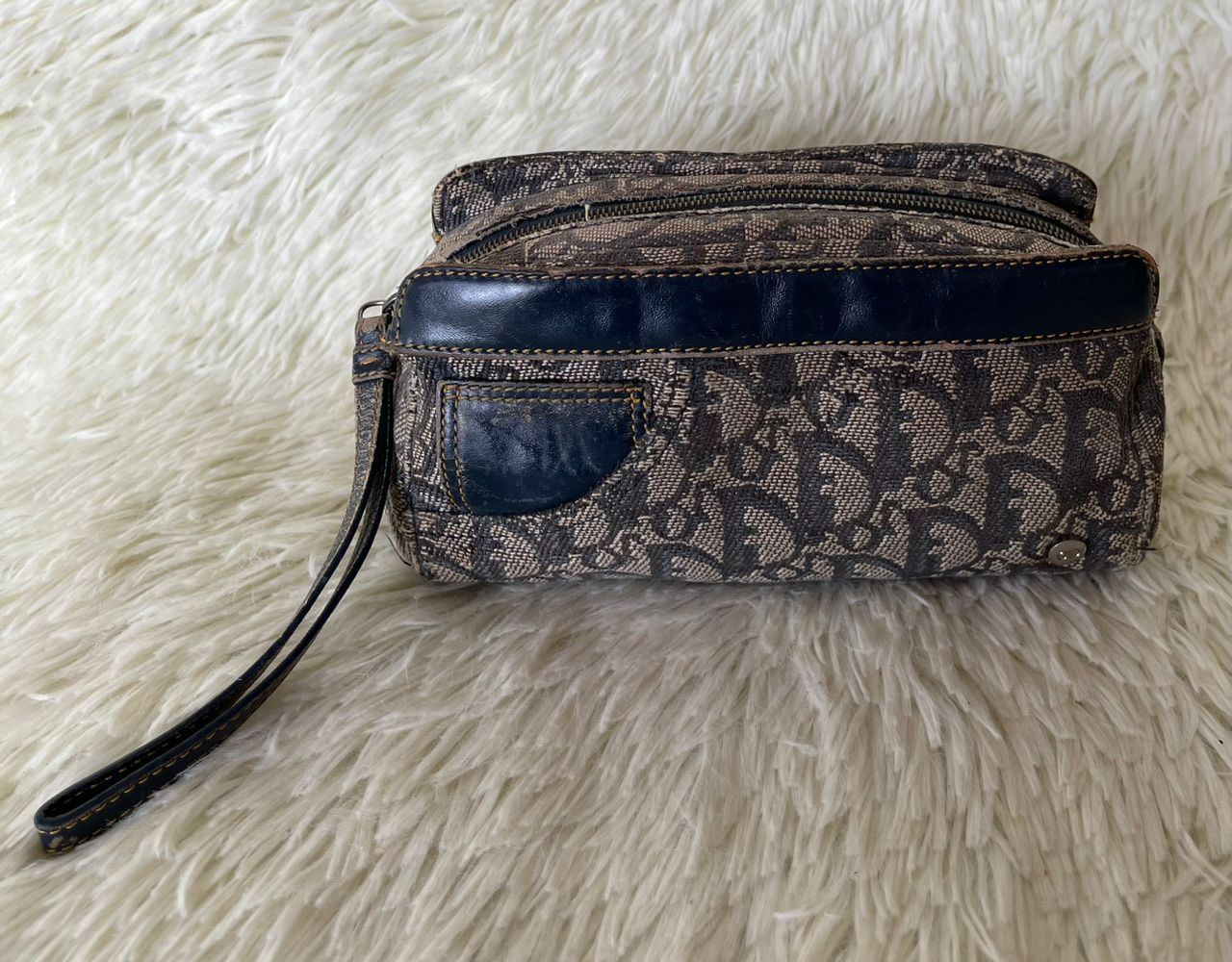 Christian Dior Monsieur × Vintage Christian Dior Trotter Toiletry Pouch Clutch Bag Size ONE SIZE - 2 Thumbnail