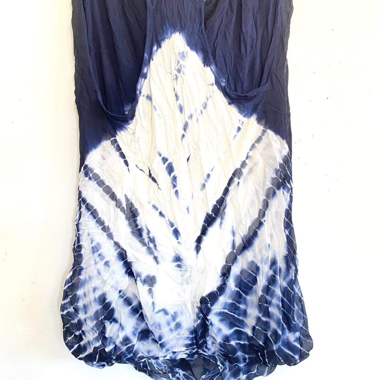 Young Fabulous & Broke YOUNG FABULOUS & BROKE Y2K MINI DRESS LARGE WHITE BLUE Size L / US 10 / IT 46 - 8 Thumbnail