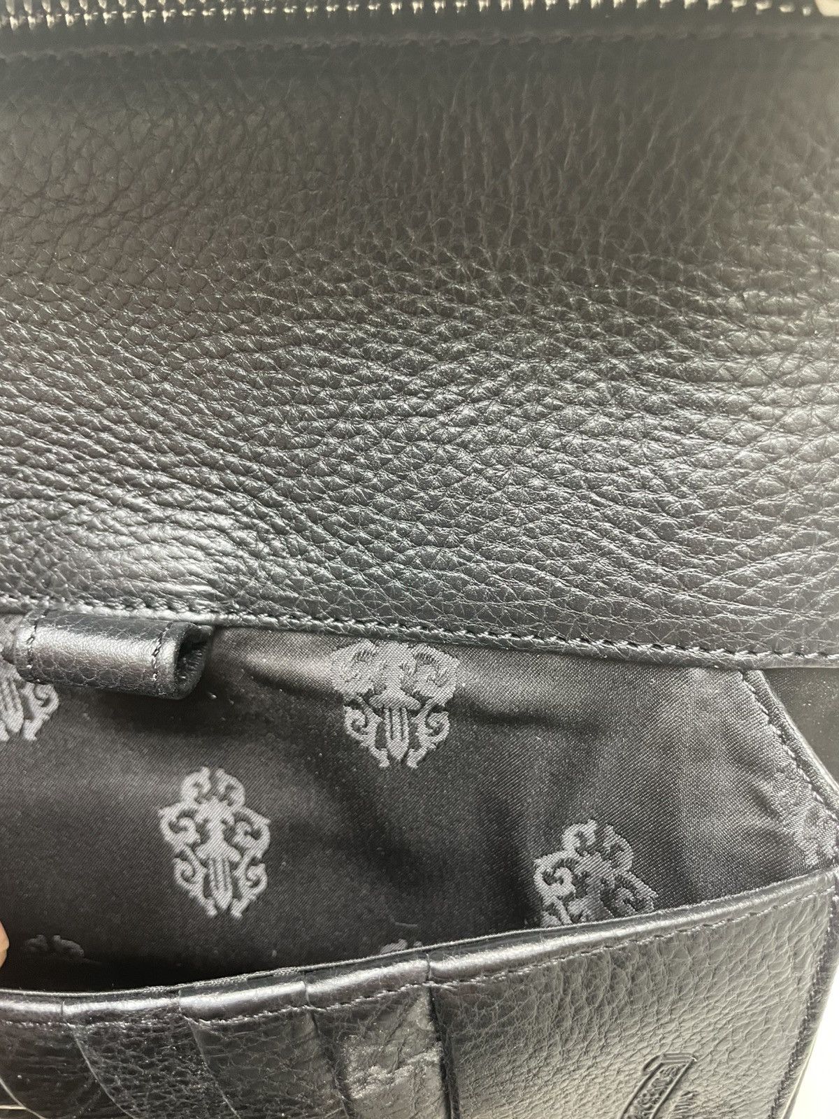 Chrome Hearts Chrome Hearts Wave Cross Ball Heavy Leather Long Wallet Size ONE SIZE - 11 Thumbnail