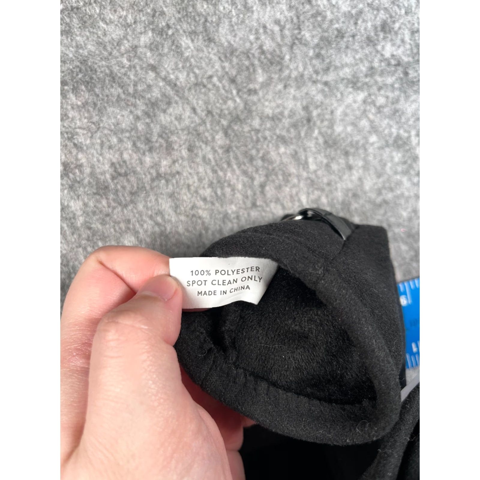 Vintage Hadley Women Gloves One Size Black 100% Polyester Faux Suede Leather NEW Size ONE SIZE - 7 Thumbnail