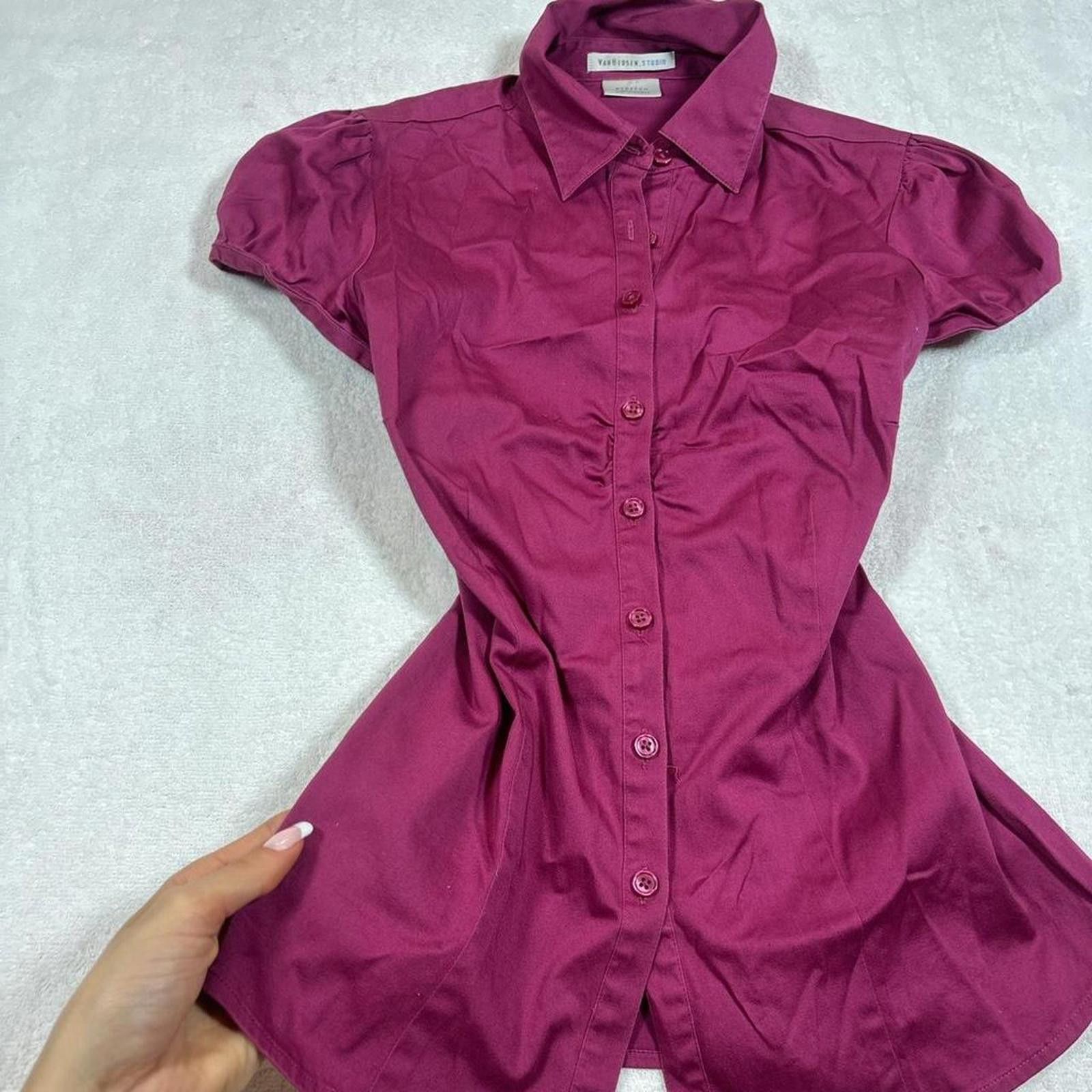 Van Heusen Van Heusen Women's Blous Size XS / US 0-2 / IT 36-38 - 3 Thumbnail