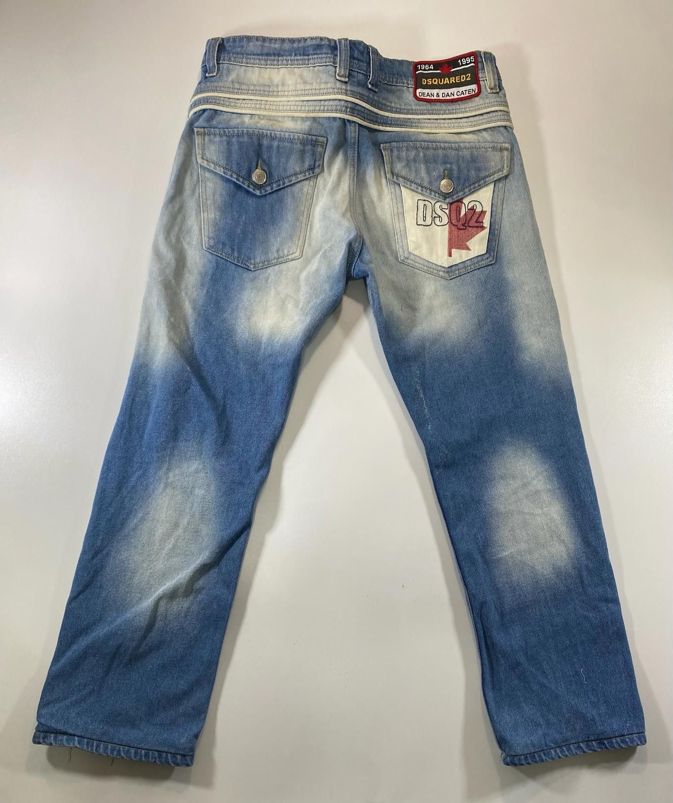 Dsquared2 DSquared2 Distressed Blue Denim Jeans 32 Size US 32 / EU 48 - 7 Thumbnail