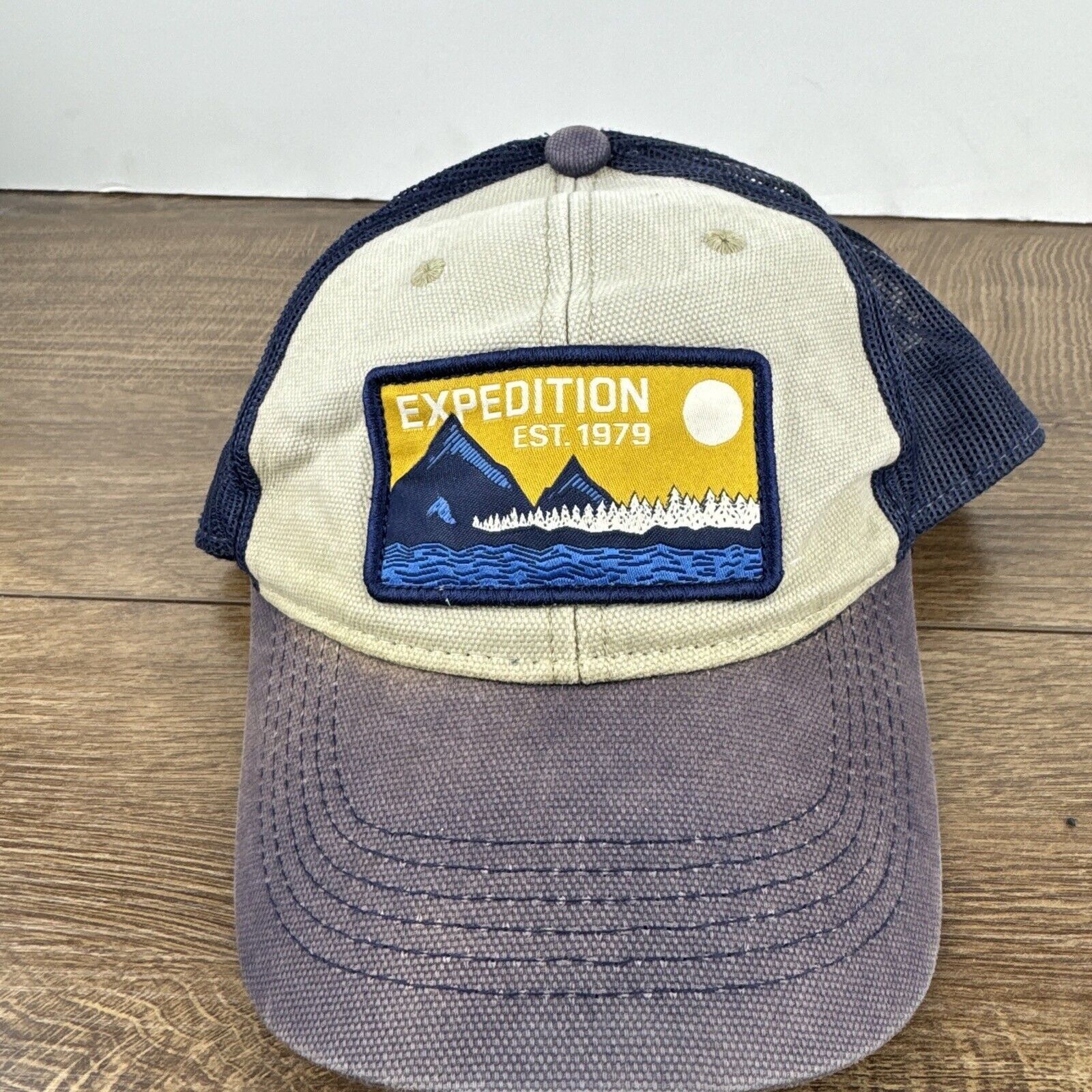 Other Expedition 1979 Hat Tan Brown Hat Adjustable Adult Size Hat Size ONE SIZE - 6 Thumbnail