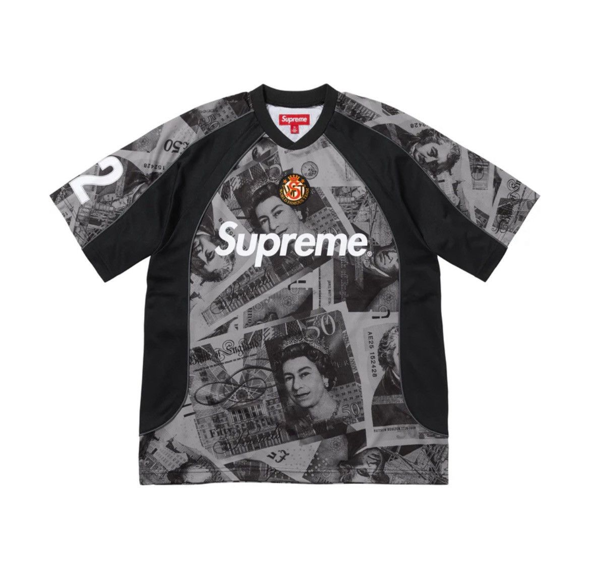 Supreme Supreme Arabic Logo Soccer Jersey - XL | Grailed