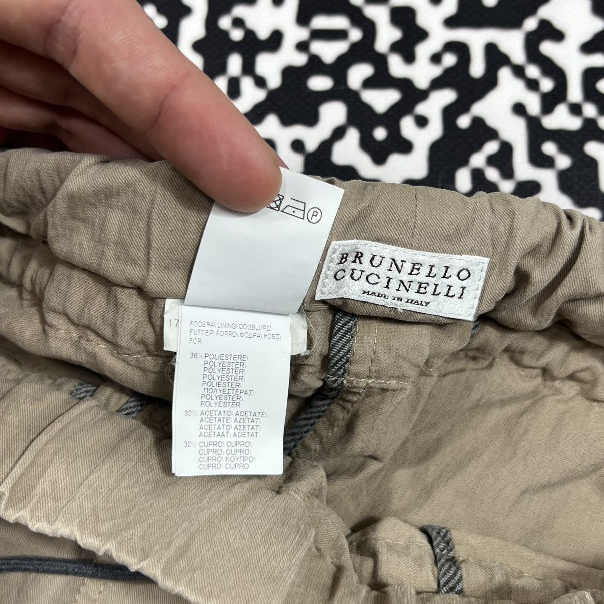 Brunello Cucinelli Vintage Y2K Brunello Cucinelli Luxury Retro Bridges Shorts Size 26" / US 2 / IT 38 - 15 Thumbnail