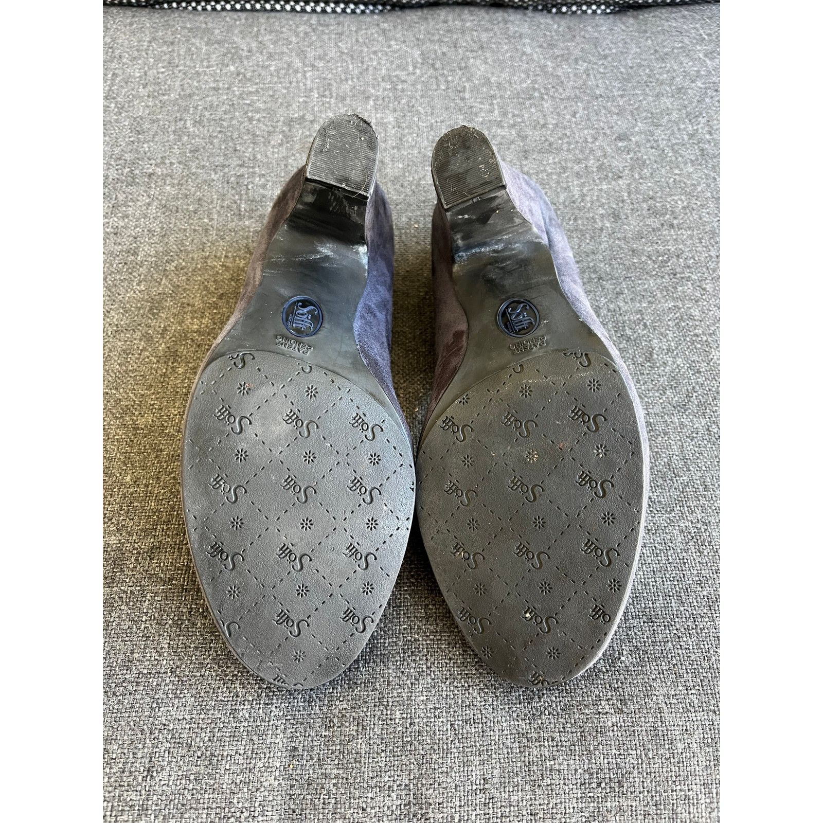 Soft Surroundings Sofft Women’s Grey Pumps 9.5 Suede Leather Size US 9.5 / IT 39.5 - 7 Thumbnail