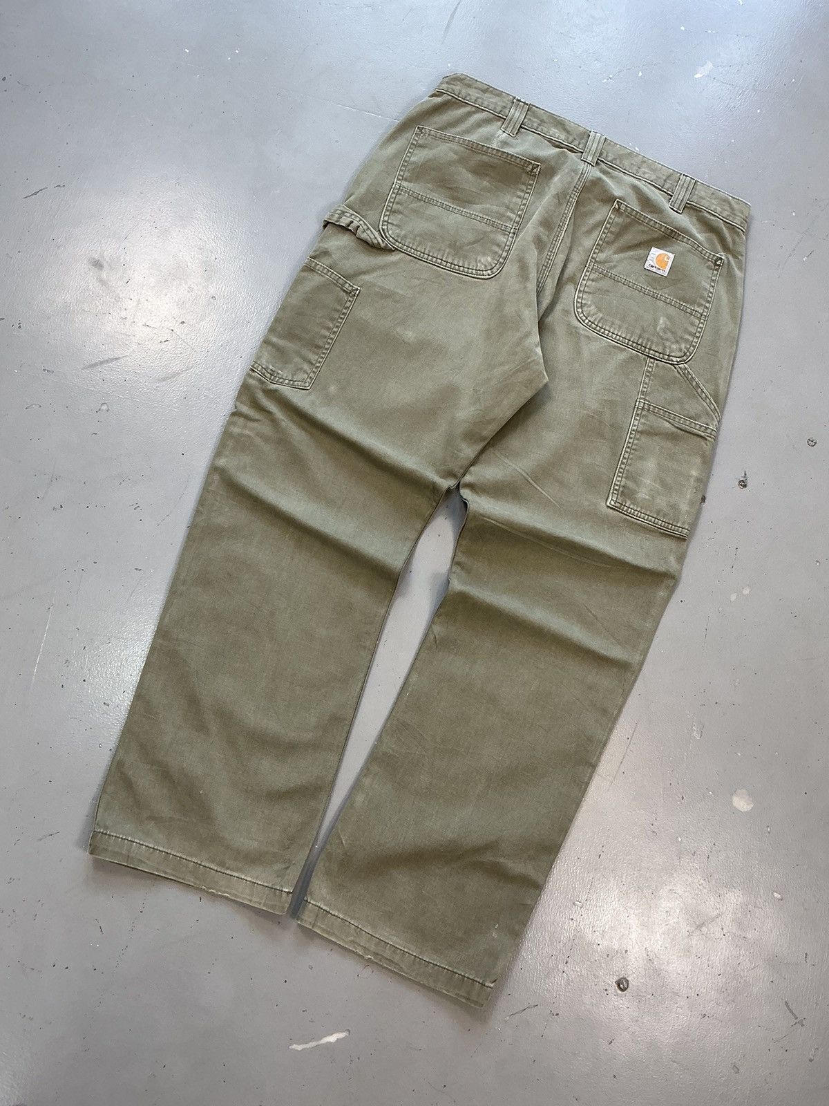 Carhartt × Vintage Vintage Carhartt B324 ARG carpenter denim Size US 36 / EU 52 - 6 Thumbnail
