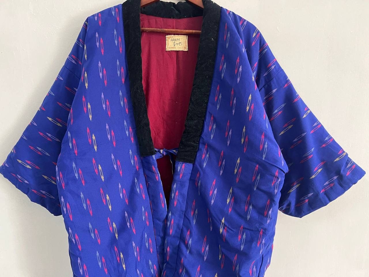 Japanese Brand Vintage Kuwano Indigo Japan Kimono Size US L / EU 52-54 / 3 - 4 Thumbnail