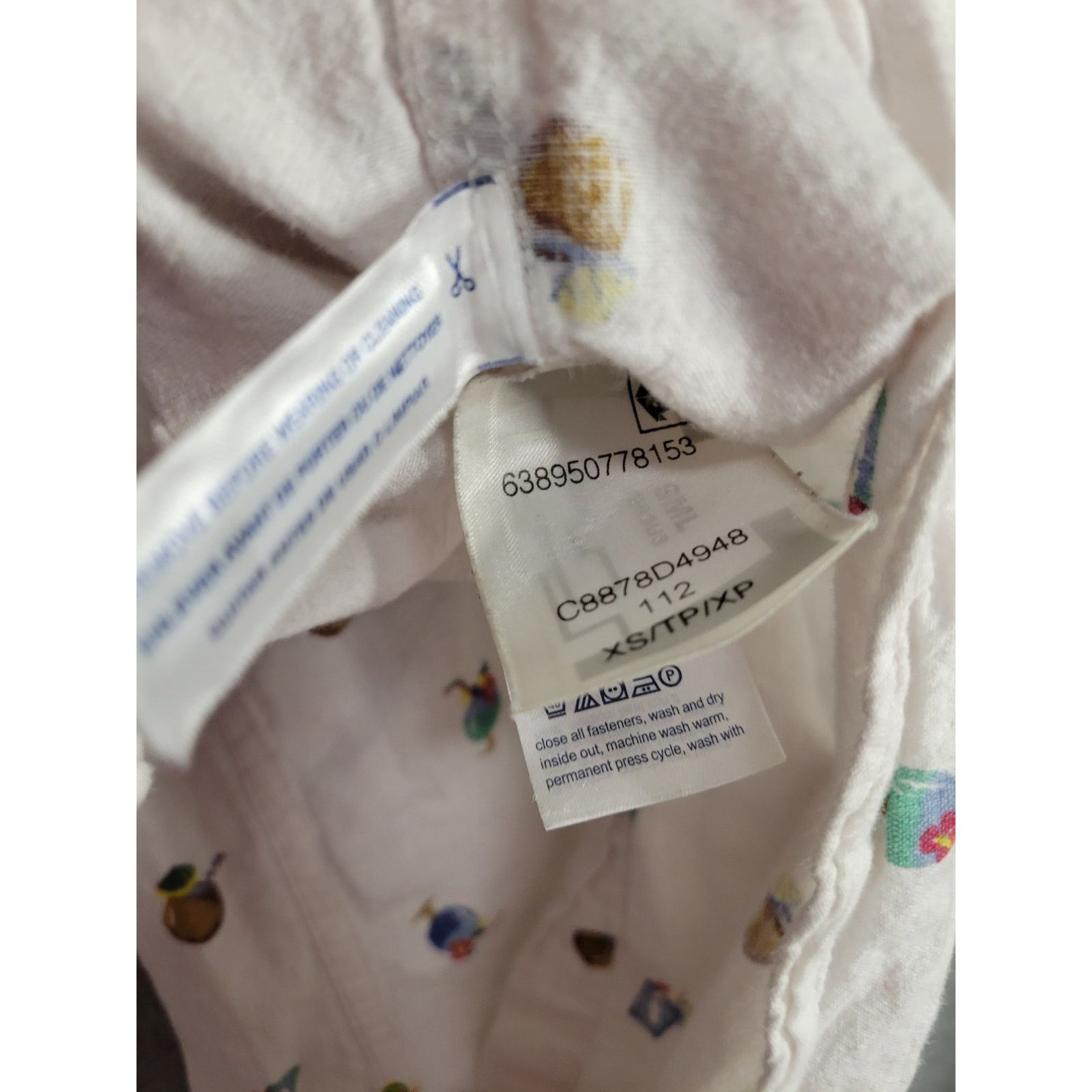 Tommy Hilfiger Men's Tommy Hilfiger Button Up Short Sleeve Shirt XS Size US XS / EU 42 / 0 - 6 Thumbnail
