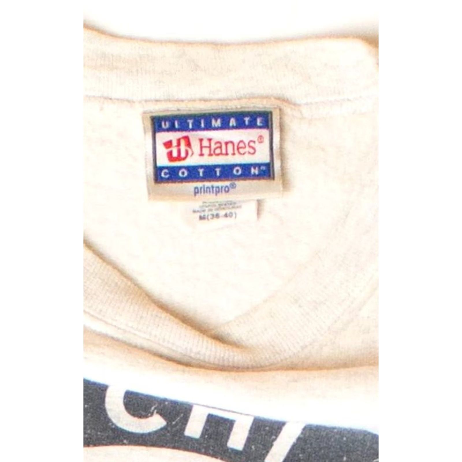 Hanes VINTAGE Hanes Lambda Chi Alpha Iota Theta Sweatshirt Grey 1990s Medium Mens Size US M / EU 48-50 / 2 - 3 Thumbnail