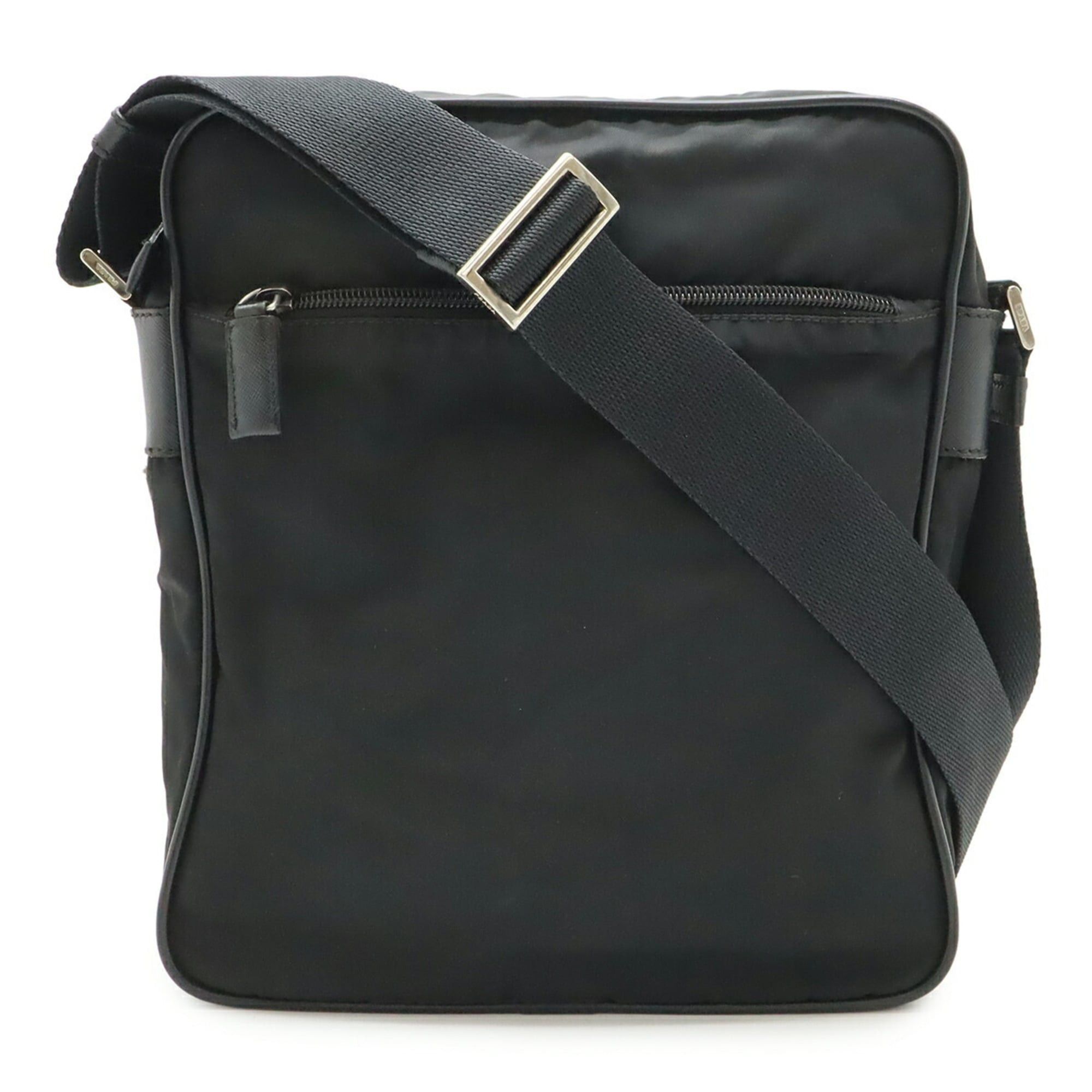 Prada Prada Shoulder Bag Handbag Nylon Leather NERO Black V160 Size ONE SIZE - 1 Thumbnail
