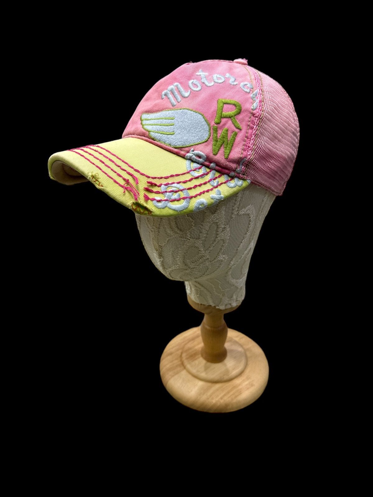 True Religion DISTRESSED DESTROYED TRUE RELIGION MOTORCYCLE RW TRUCKER Size ONE SIZE - 1 Thumbnail