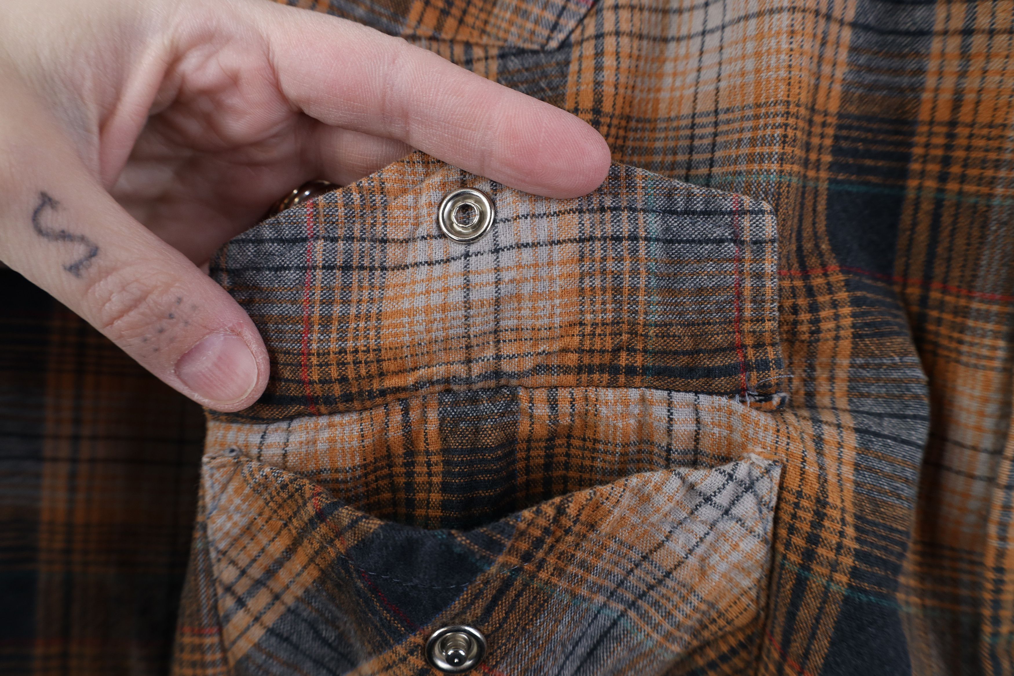West Coast Choppers Vintage Jesse James West Coast Choppers Snap Button Shirt Size US L / EU 52-54 / 3 - 7 Thumbnail