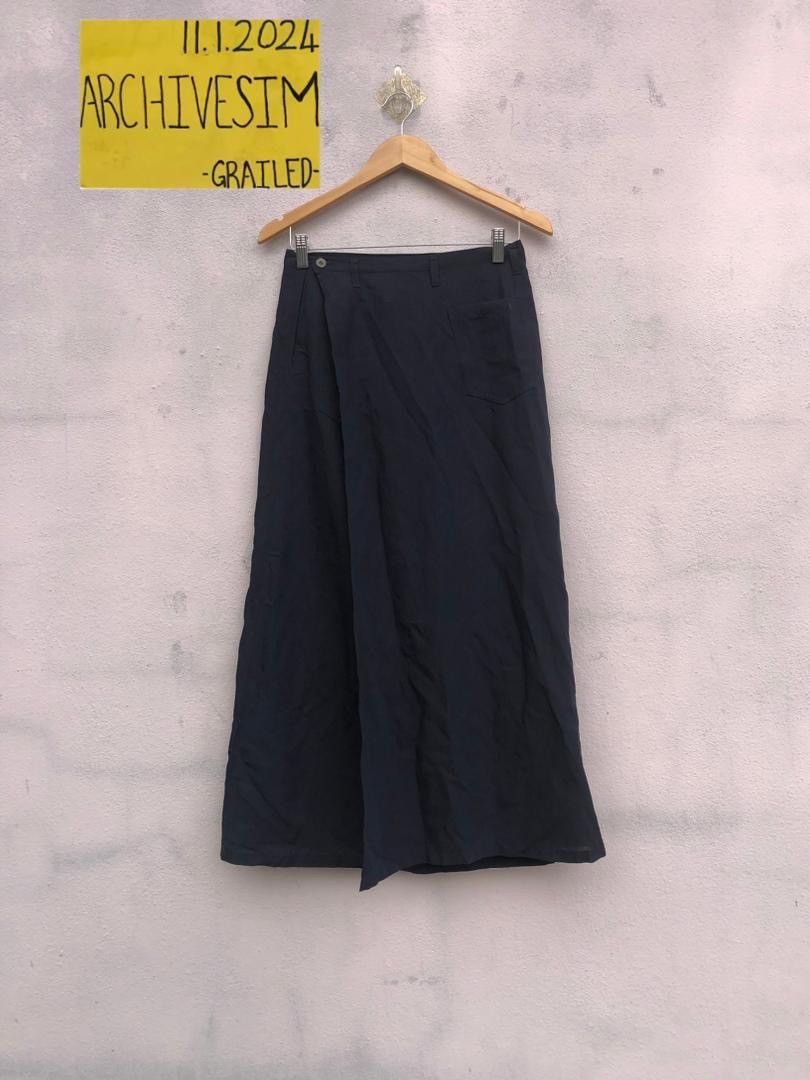 Issey Miyake Issey Miyake Plantation Skirt Asymetrical Size 39" - 2 Thumbnail