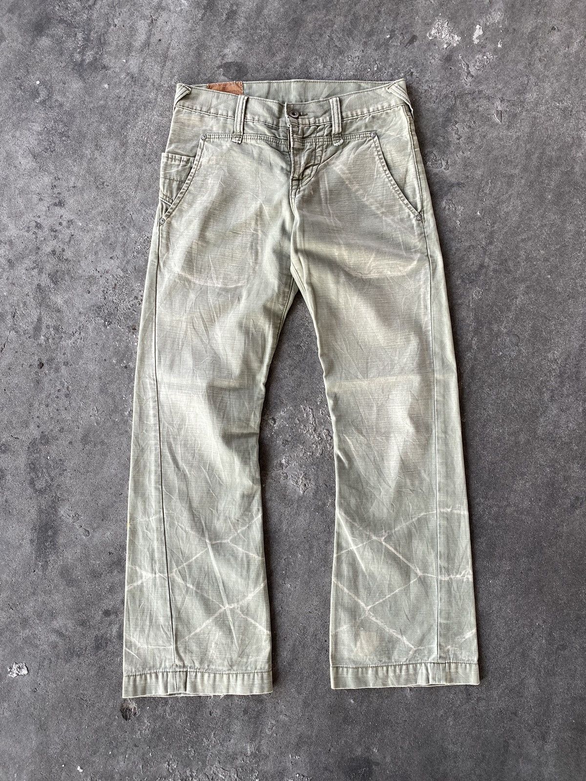 If Six Was Nine × Japanese Brand × Le Grande Bleu (L.G.B.) Medical+Branch Japanese Flare Pants Size US 30 / EU 46 - 3 Thumbnail