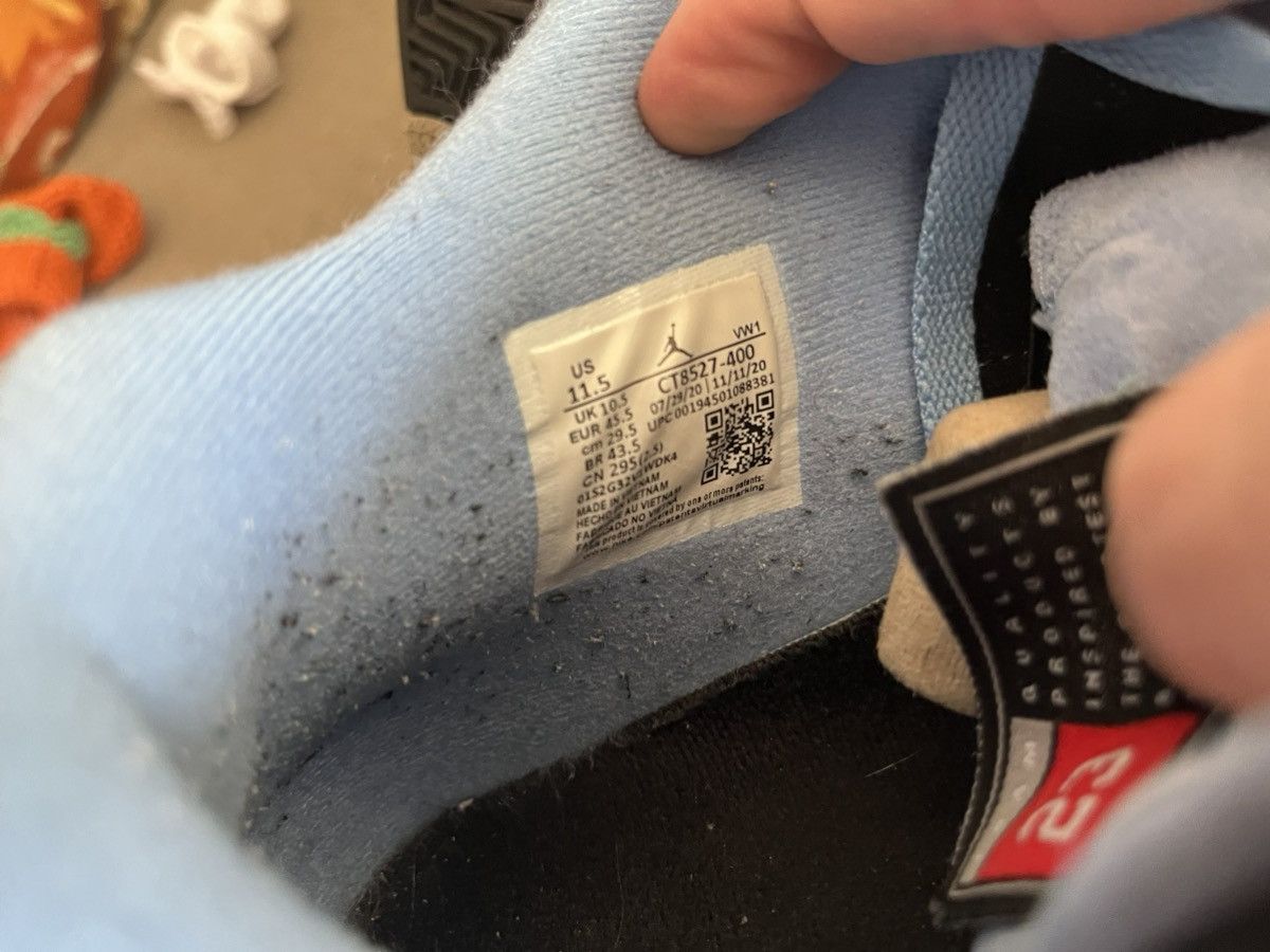 Jordan Brand Jordan 4 UNC Size US 11.5 / EU 44-45 - 9 Thumbnail